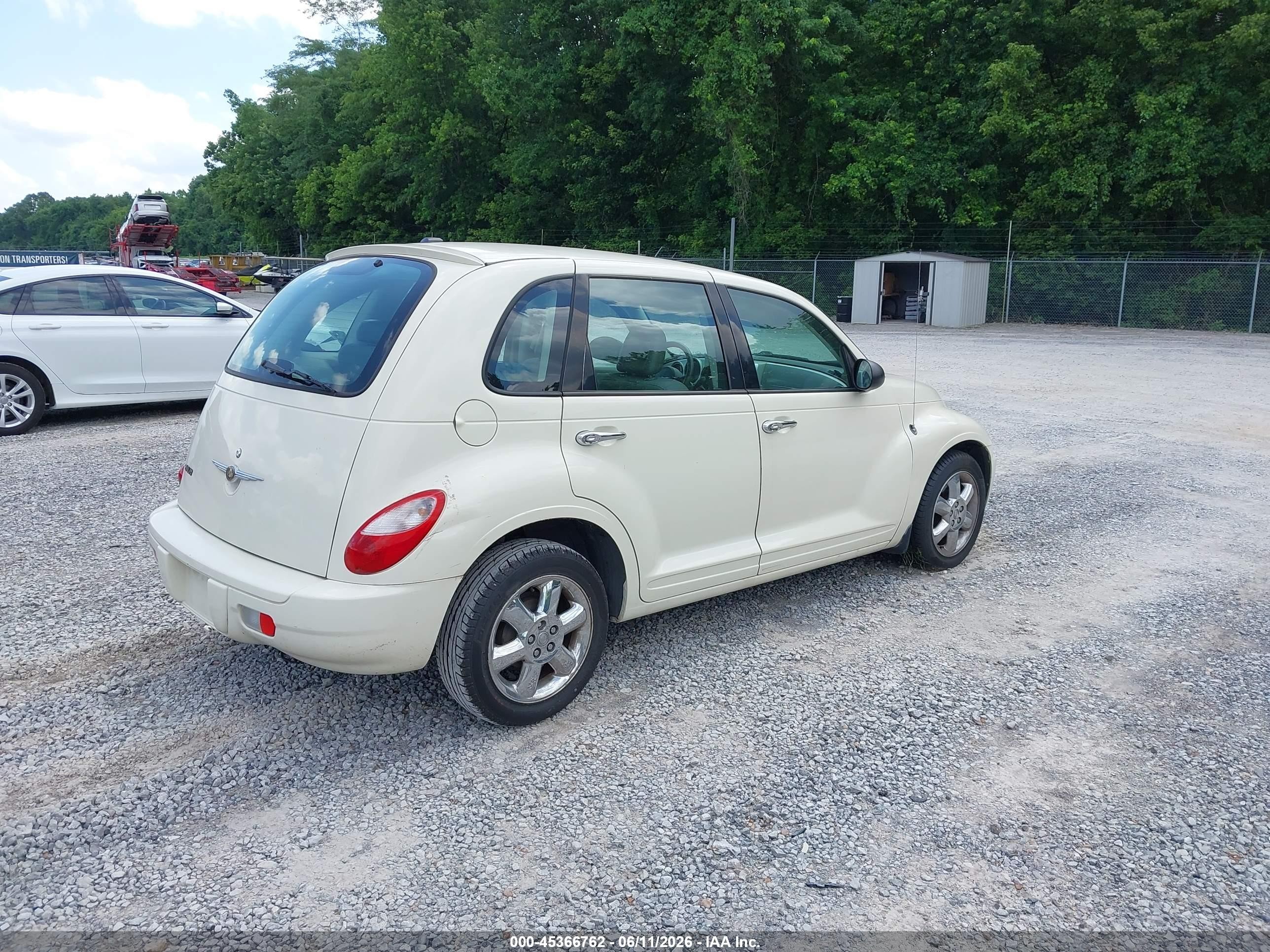 2007 Chrysler Pt Cruiser   White vin: 3A4FY48B67T620911