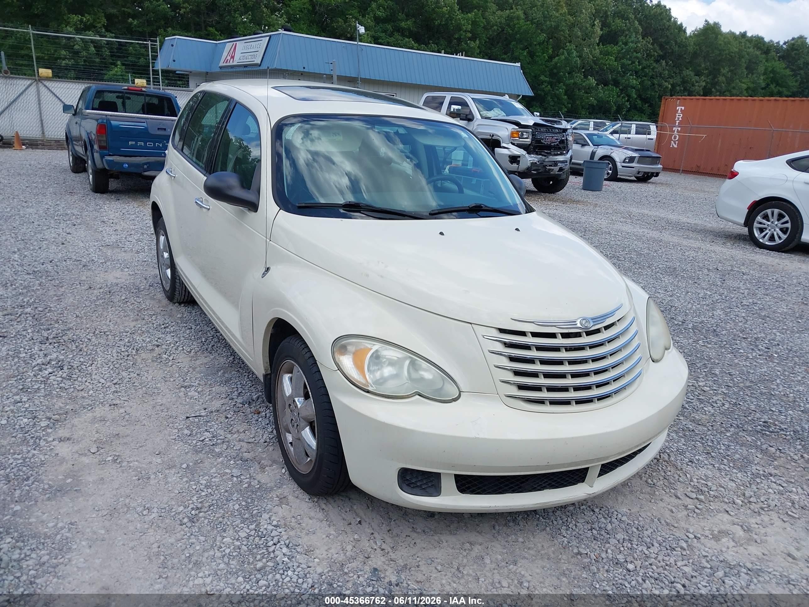 2007 Chrysler Pt Cruiser   White vin: 3A4FY48B67T620911