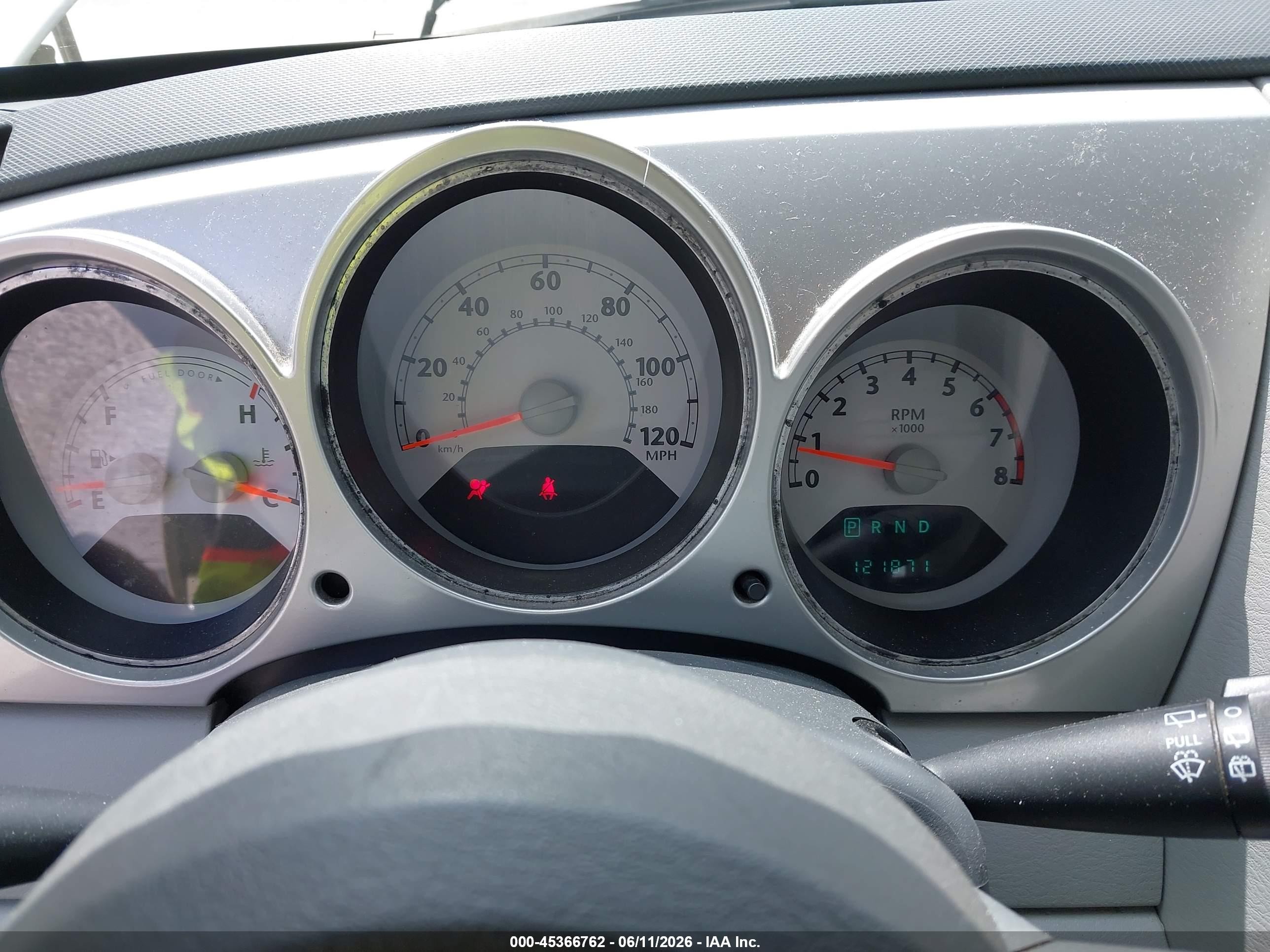2007 Chrysler Pt Cruiser   White vin: 3A4FY48B67T620911