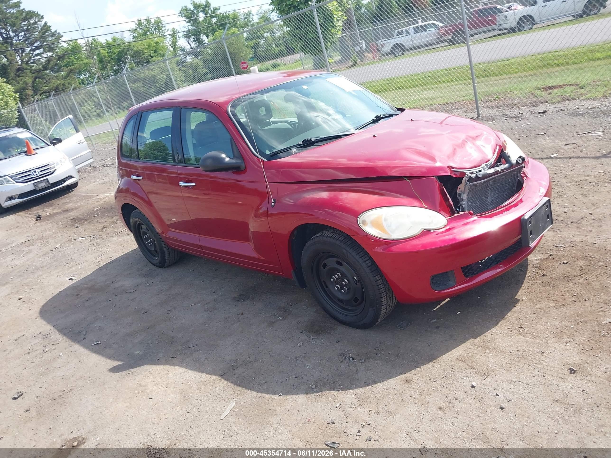 2007 Chrysler Pt Cruiser   Red vin: 3A4FY48B67T628295
