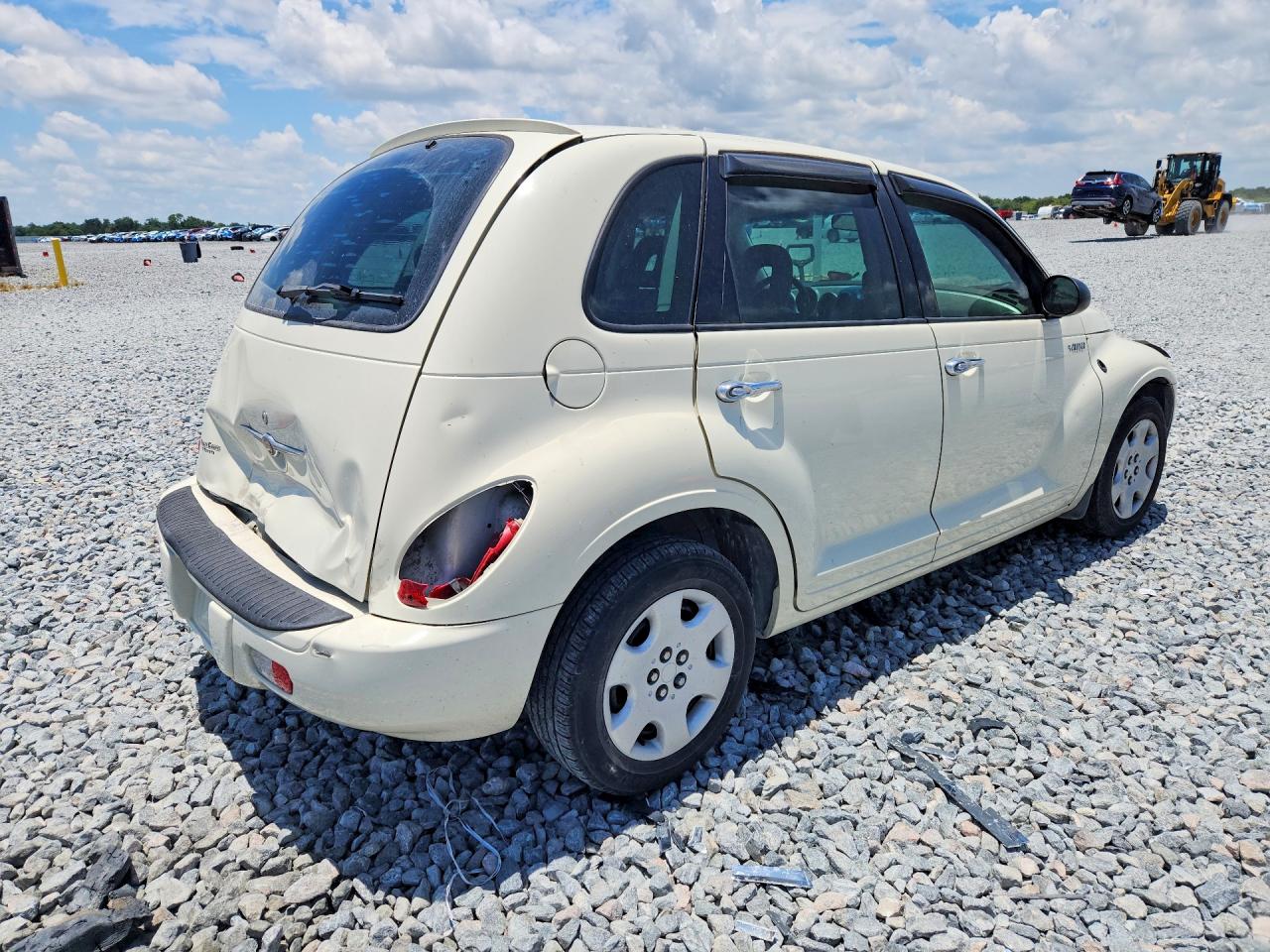 2006 Chrysler Pt Cruiser Cream vin: 3A4FY48B76T360579