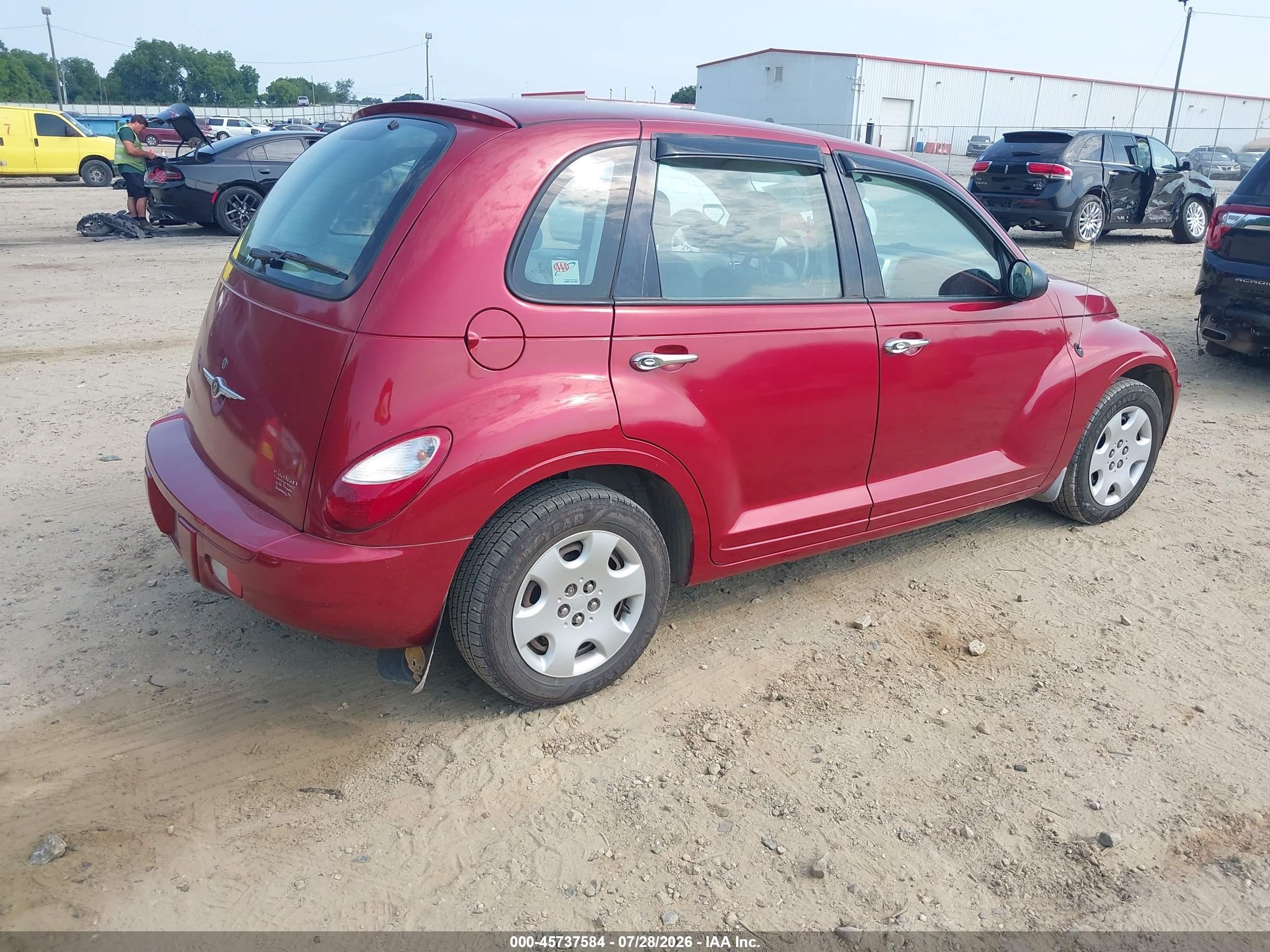 2007 Chrysler Pt Cruiser   Burgundy vin: 3A4FY48B77T526925