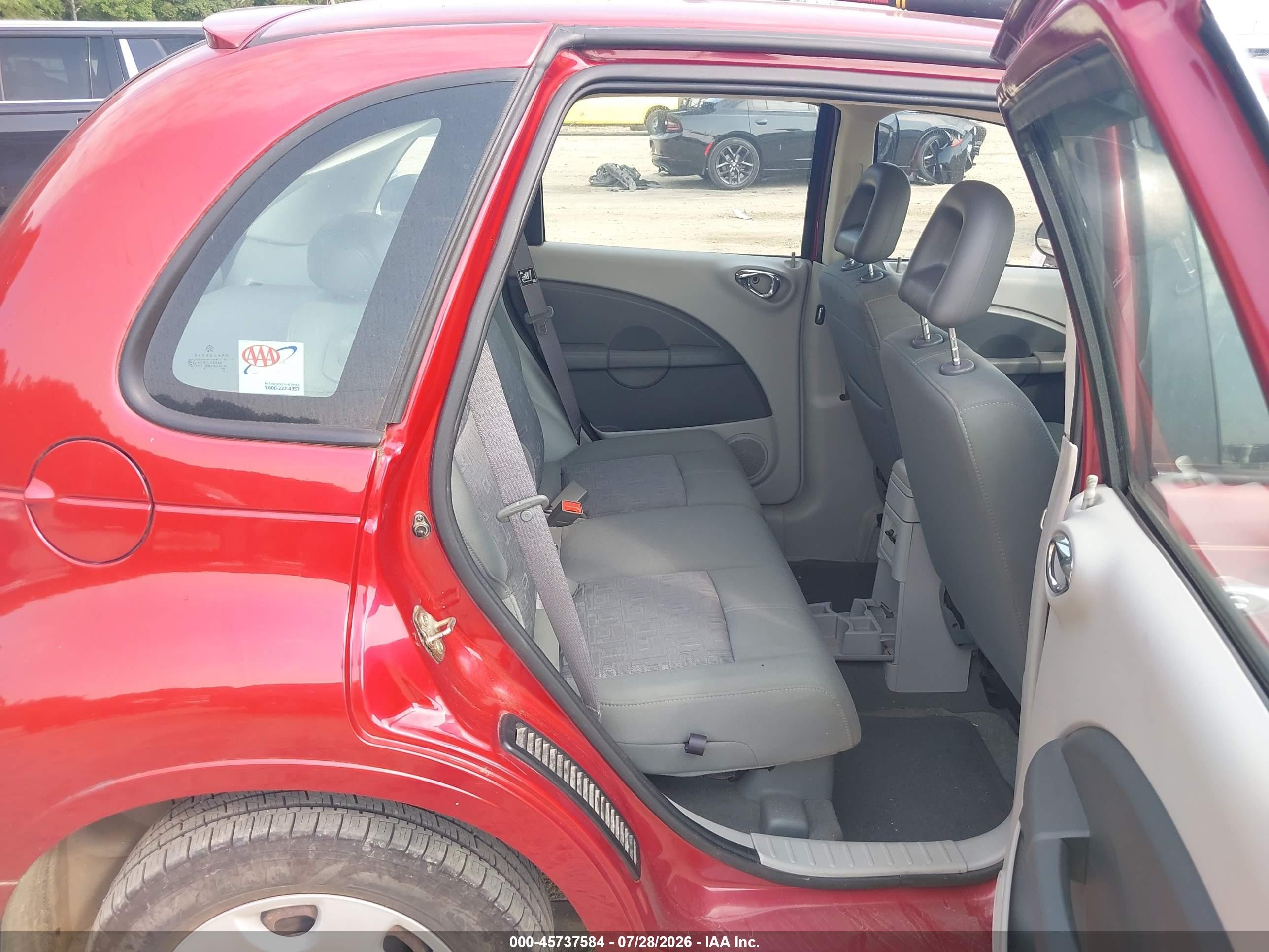 2007 Chrysler Pt Cruiser   Burgundy vin: 3A4FY48B77T526925
