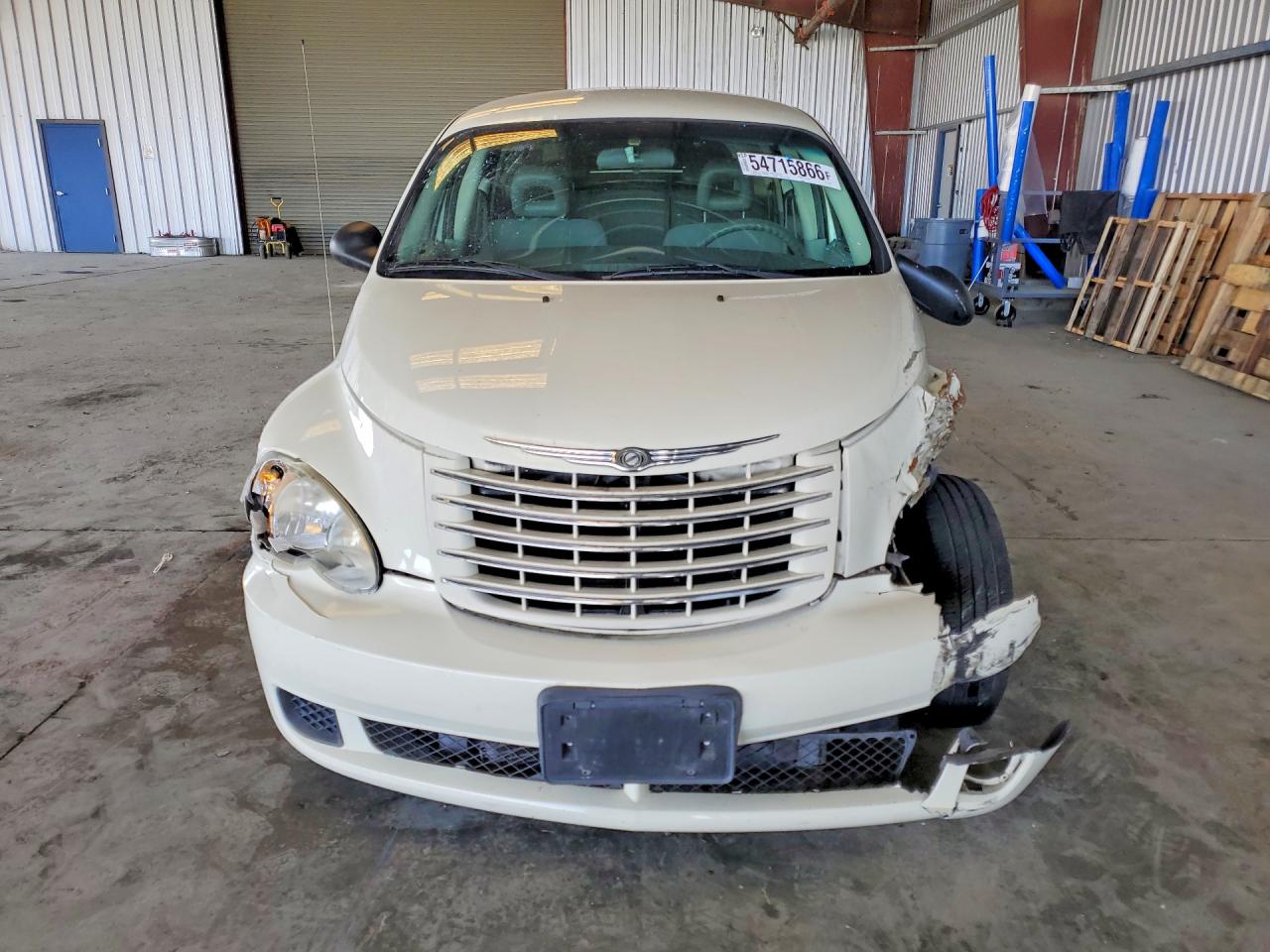 2007 Chrysler Pt Cruiser White vin: 3A4FY48B77T530117