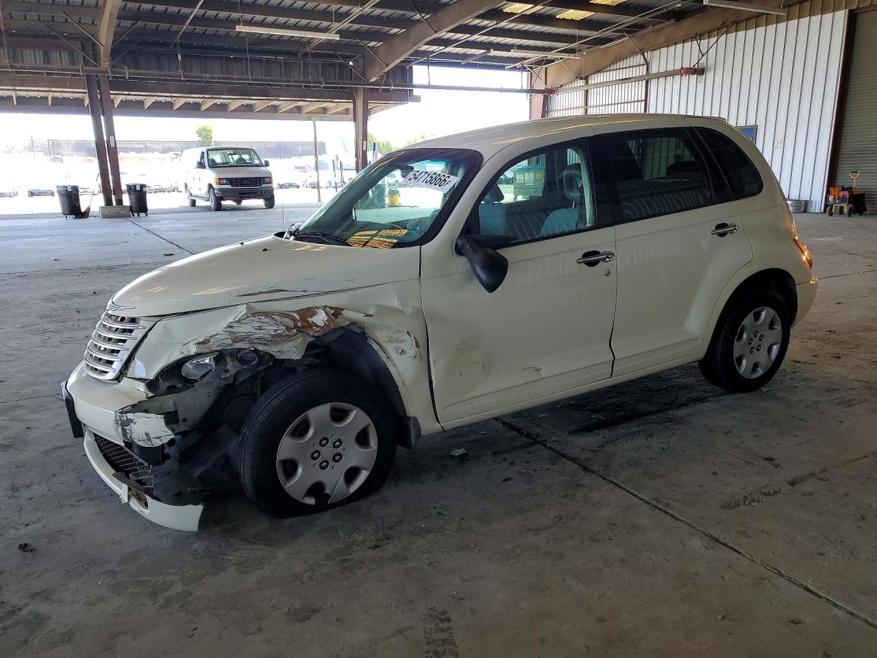 2007 Chrysler Pt Cruiser White vin: 3A4FY48B77T530117