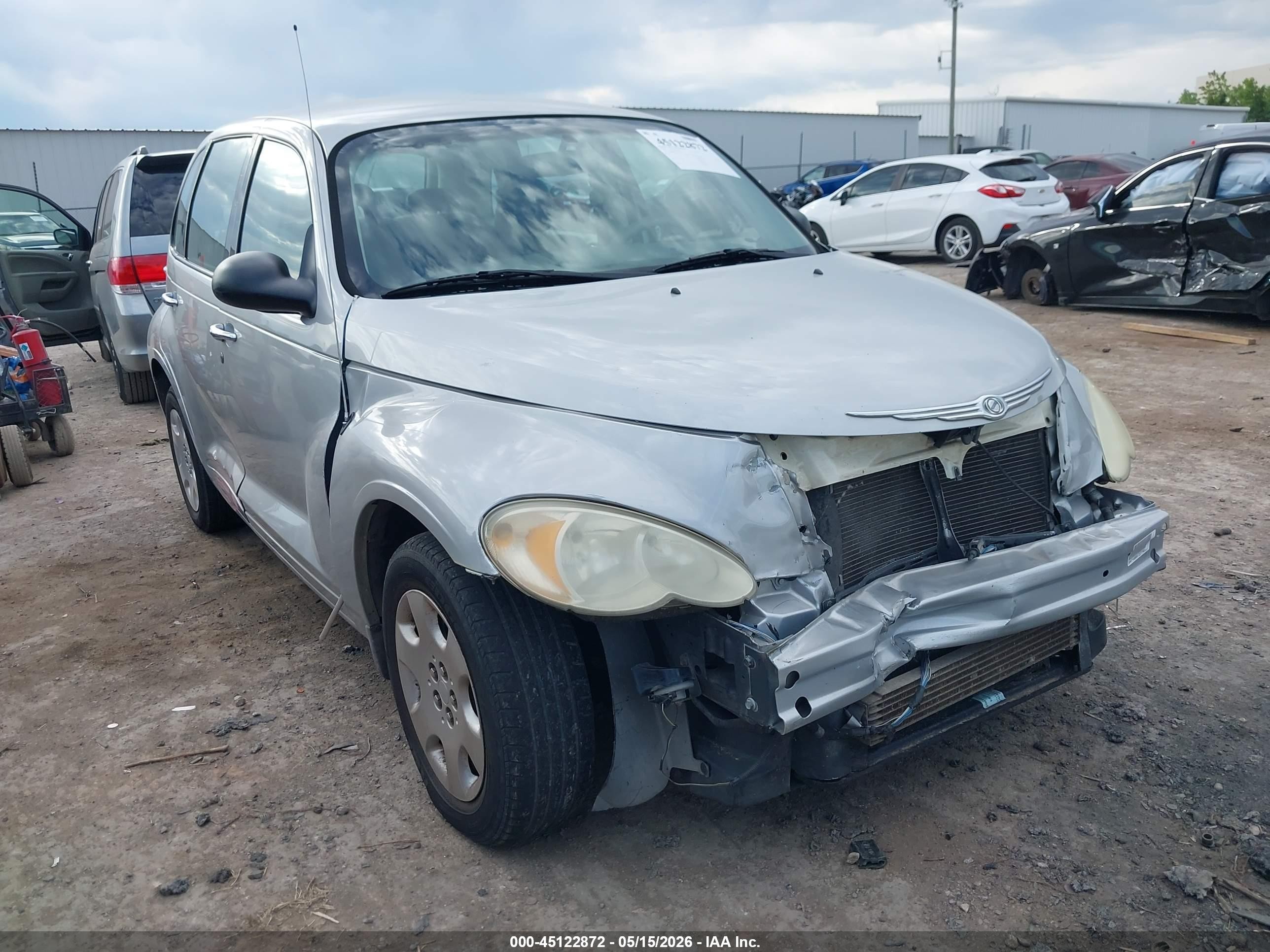 2006 Chrysler Pt Cruiser   Silver vin: 3A4FY48B86T227748