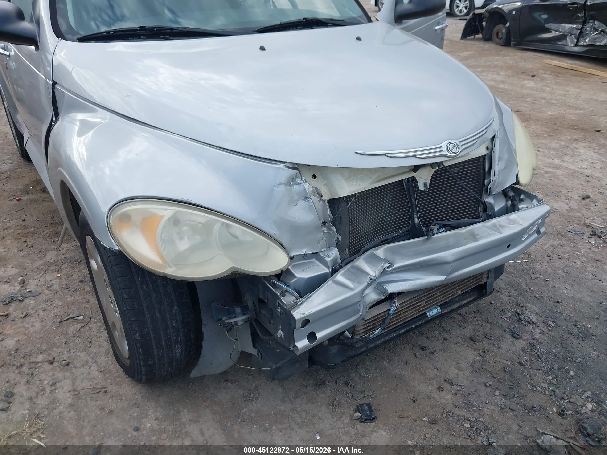 2006 Chrysler Pt Cruiser   Silver vin: 3A4FY48B86T227748