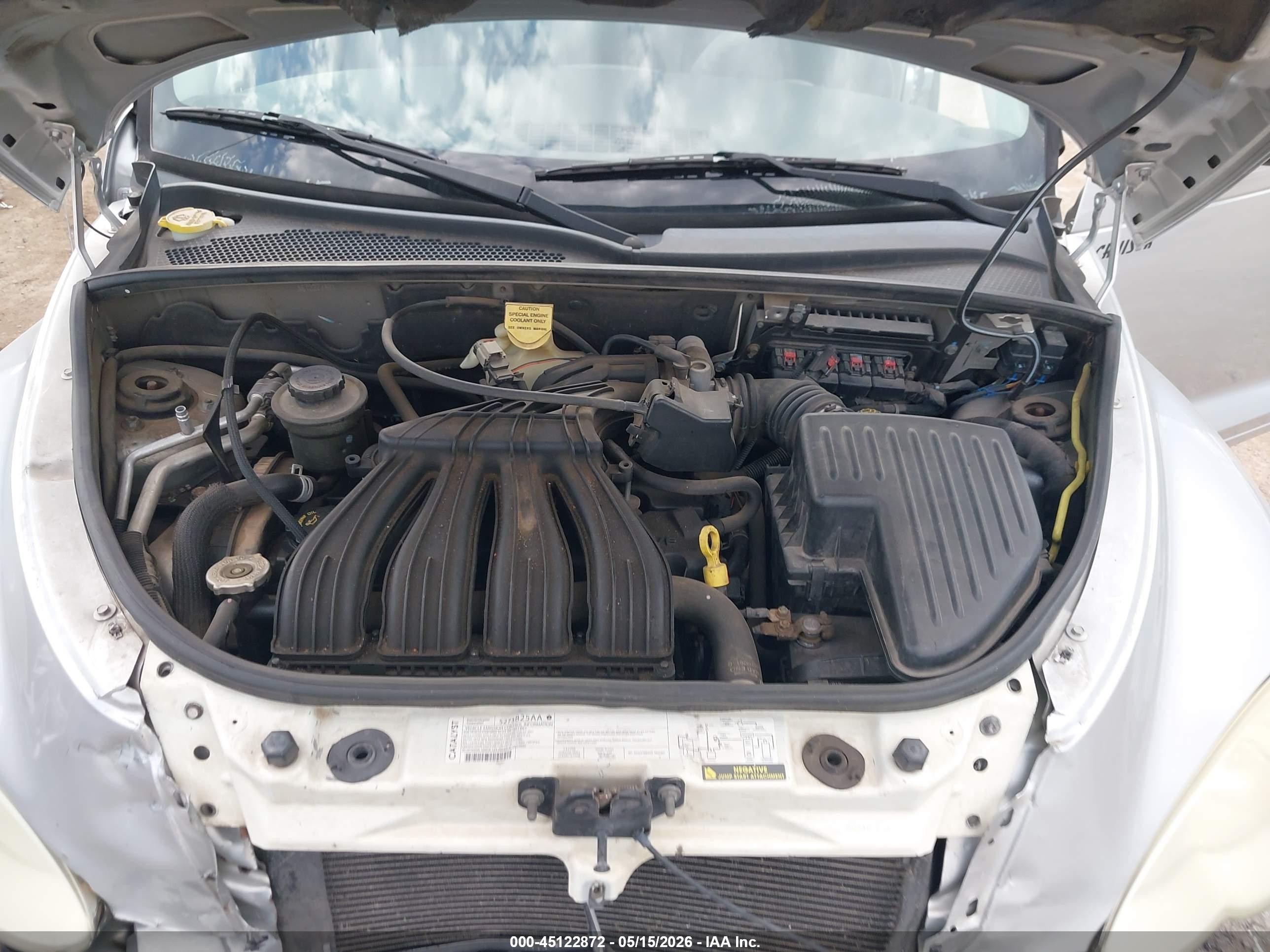 2006 Chrysler Pt Cruiser   Silver vin: 3A4FY48B86T227748