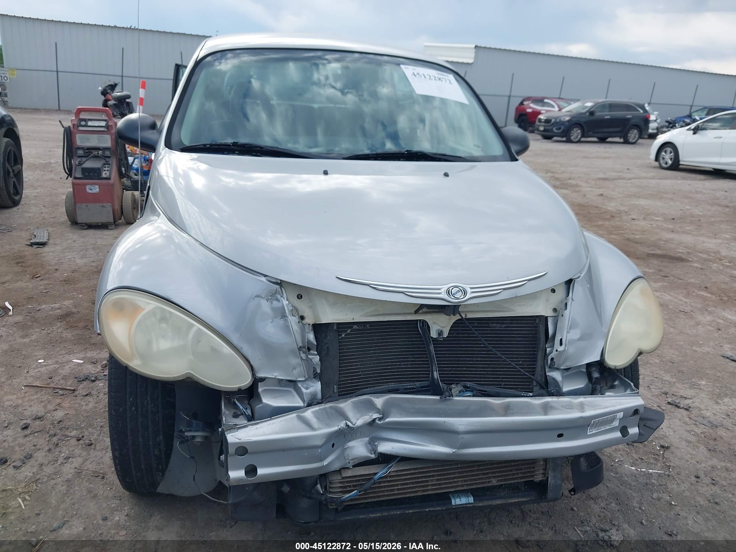 2006 Chrysler Pt Cruiser   Silver vin: 3A4FY48B86T227748