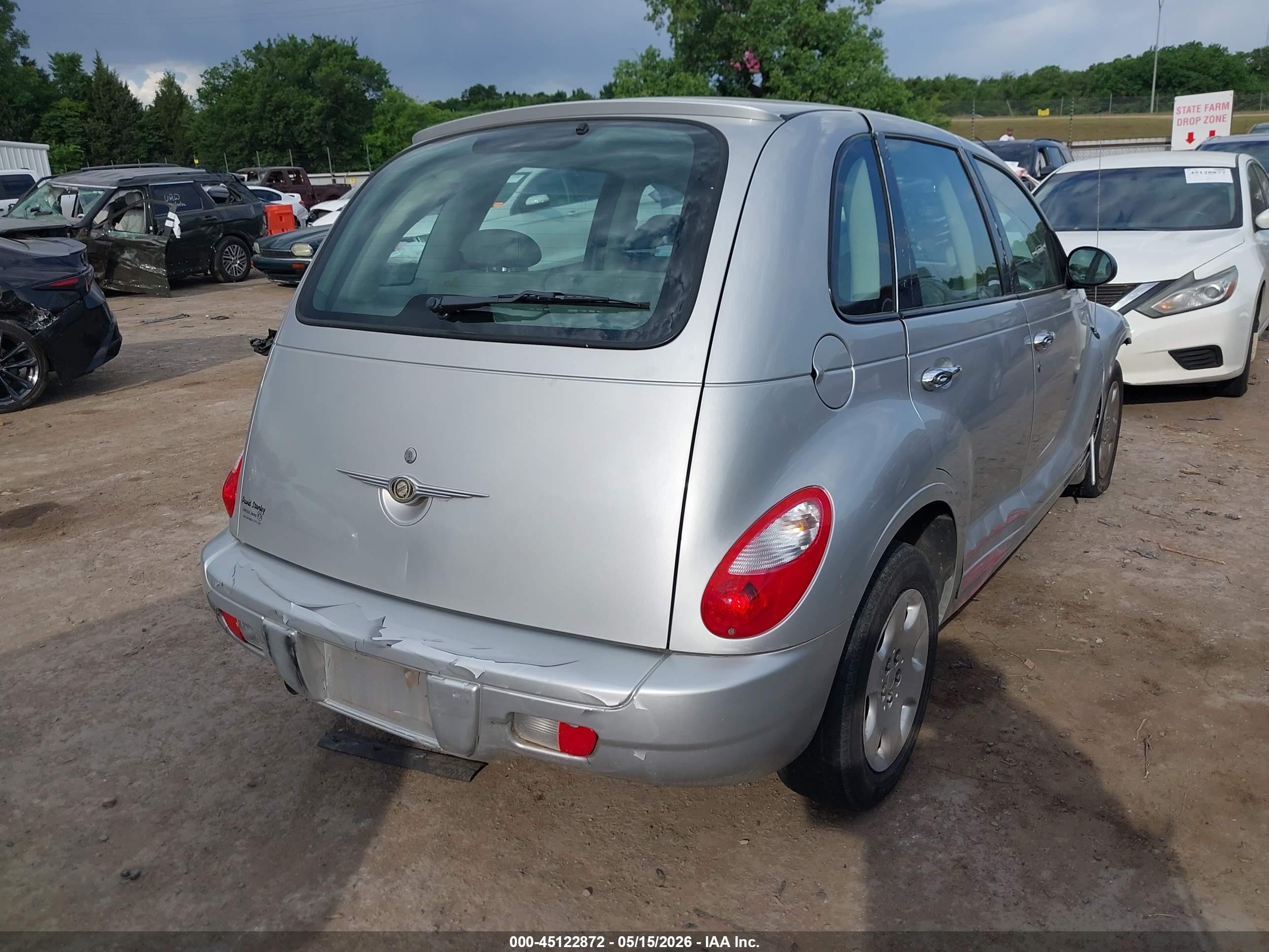 2006 Chrysler Pt Cruiser   Silver vin: 3A4FY48B86T227748
