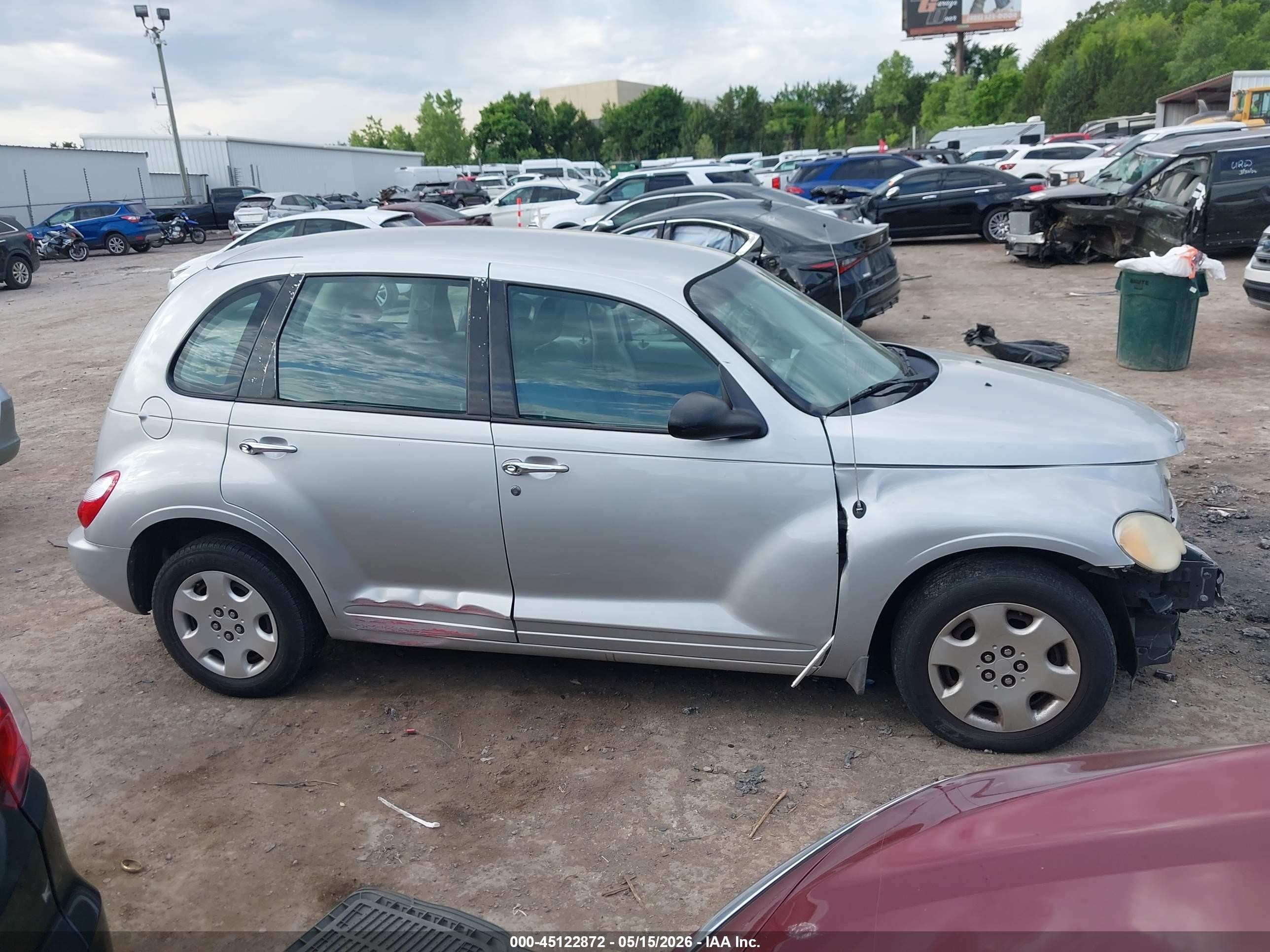 2006 Chrysler Pt Cruiser   Silver vin: 3A4FY48B86T227748