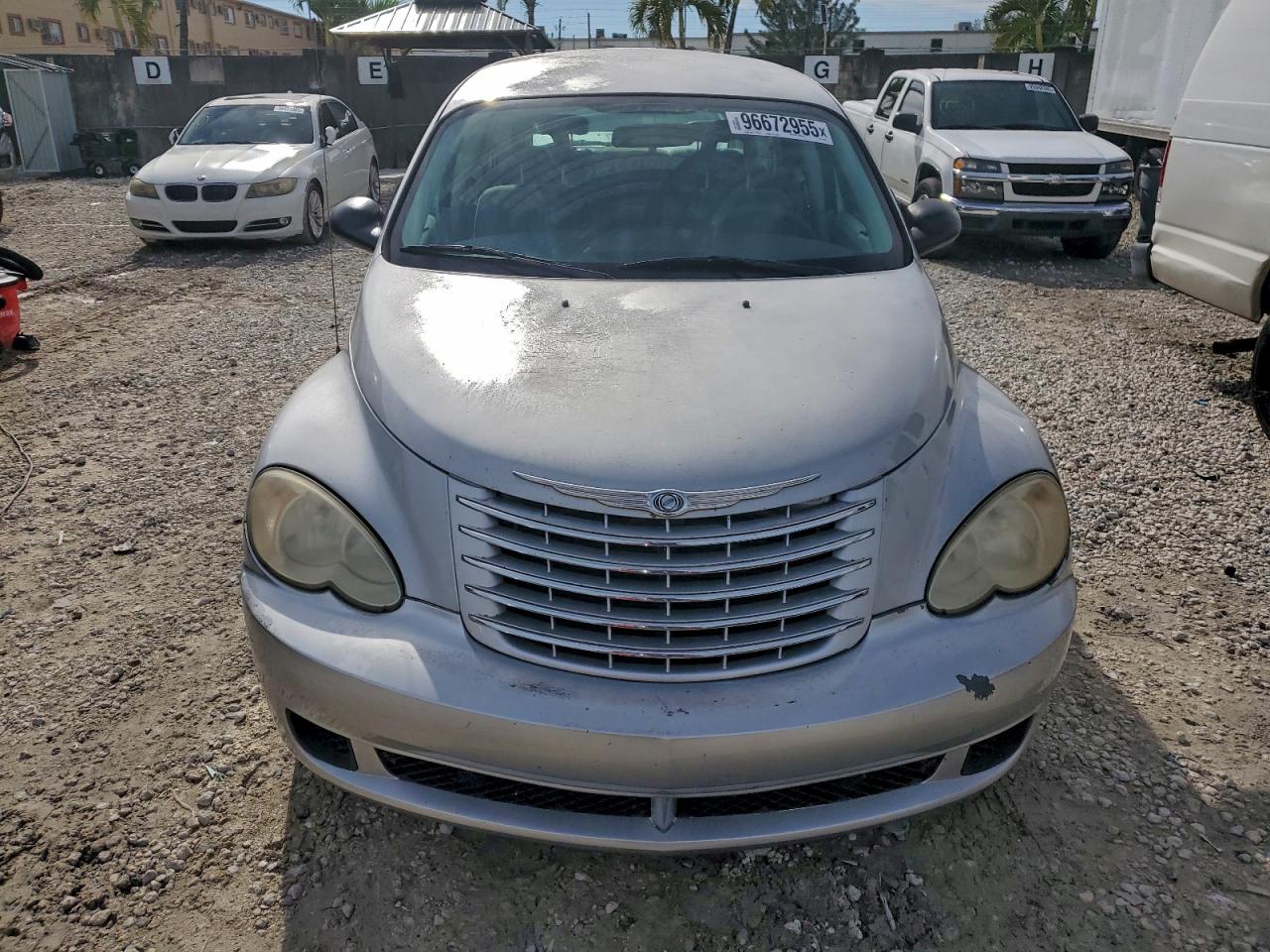 2007 Chrysler Pt Cruiser Silver vin: 3A4FY48B87T615435