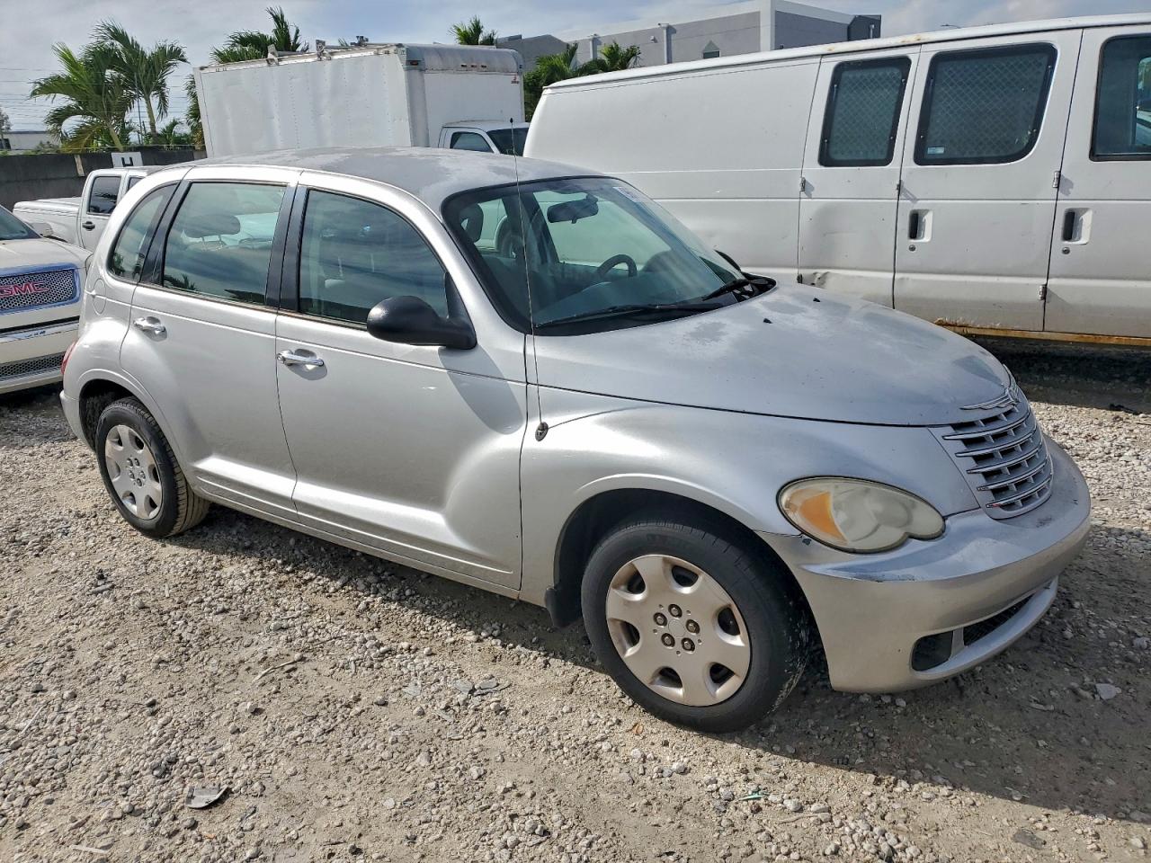 2007 Chrysler Pt Cruiser Silver vin: 3A4FY48B87T615435