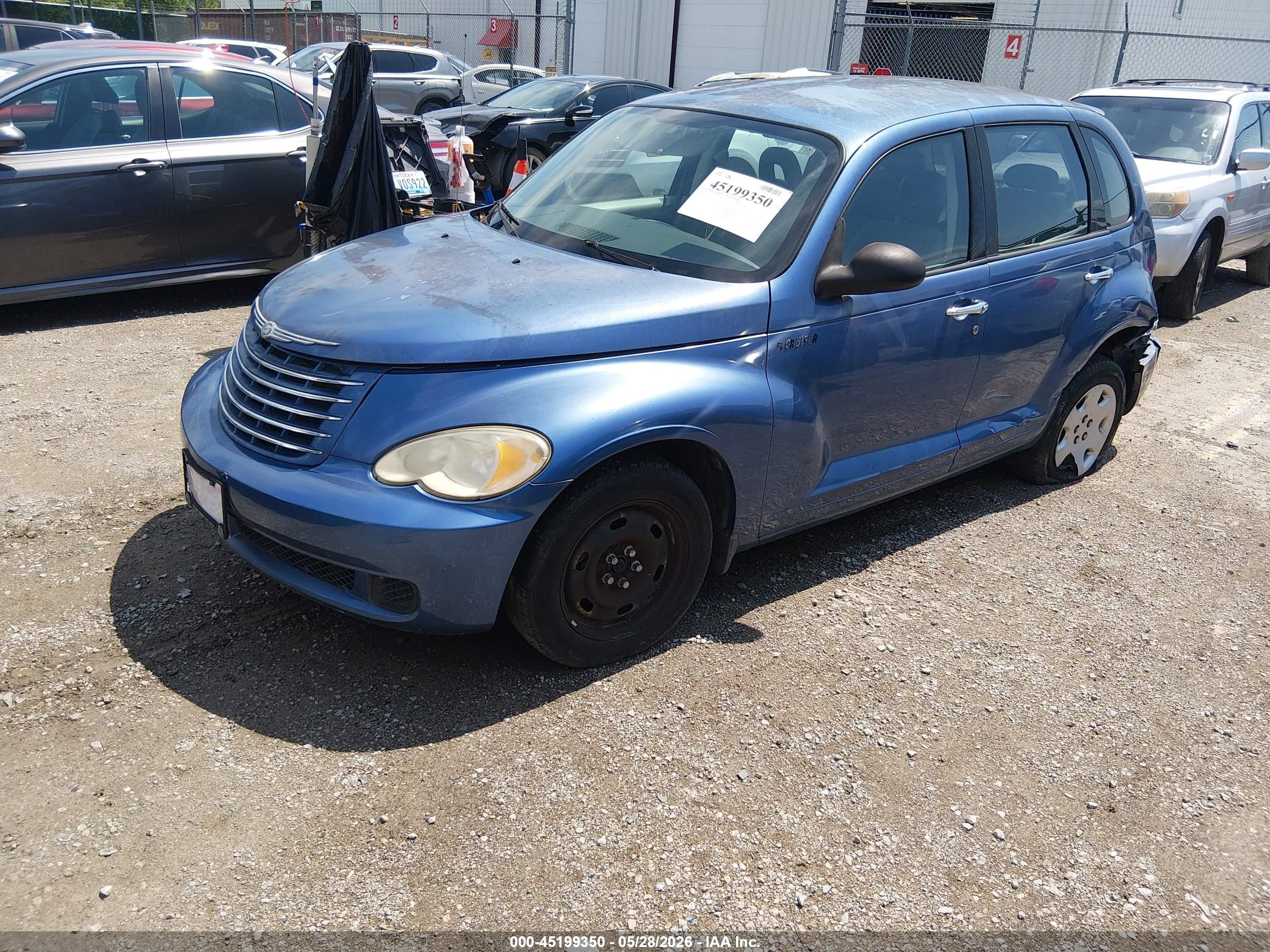 2006 Chrysler Pt Cruiser   Blue vin: 3A4FY48B96T264274