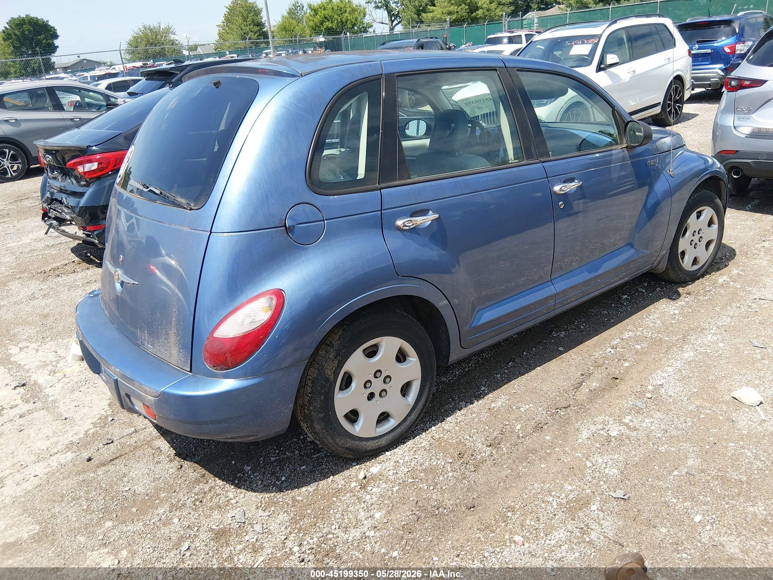 2006 Chrysler Pt Cruiser   Blue vin: 3A4FY48B96T264274