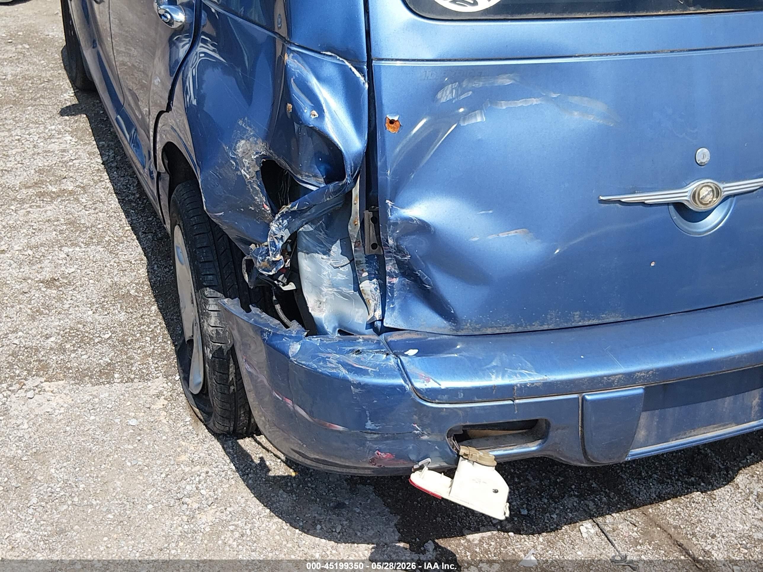2006 Chrysler Pt Cruiser   Blue vin: 3A4FY48B96T264274