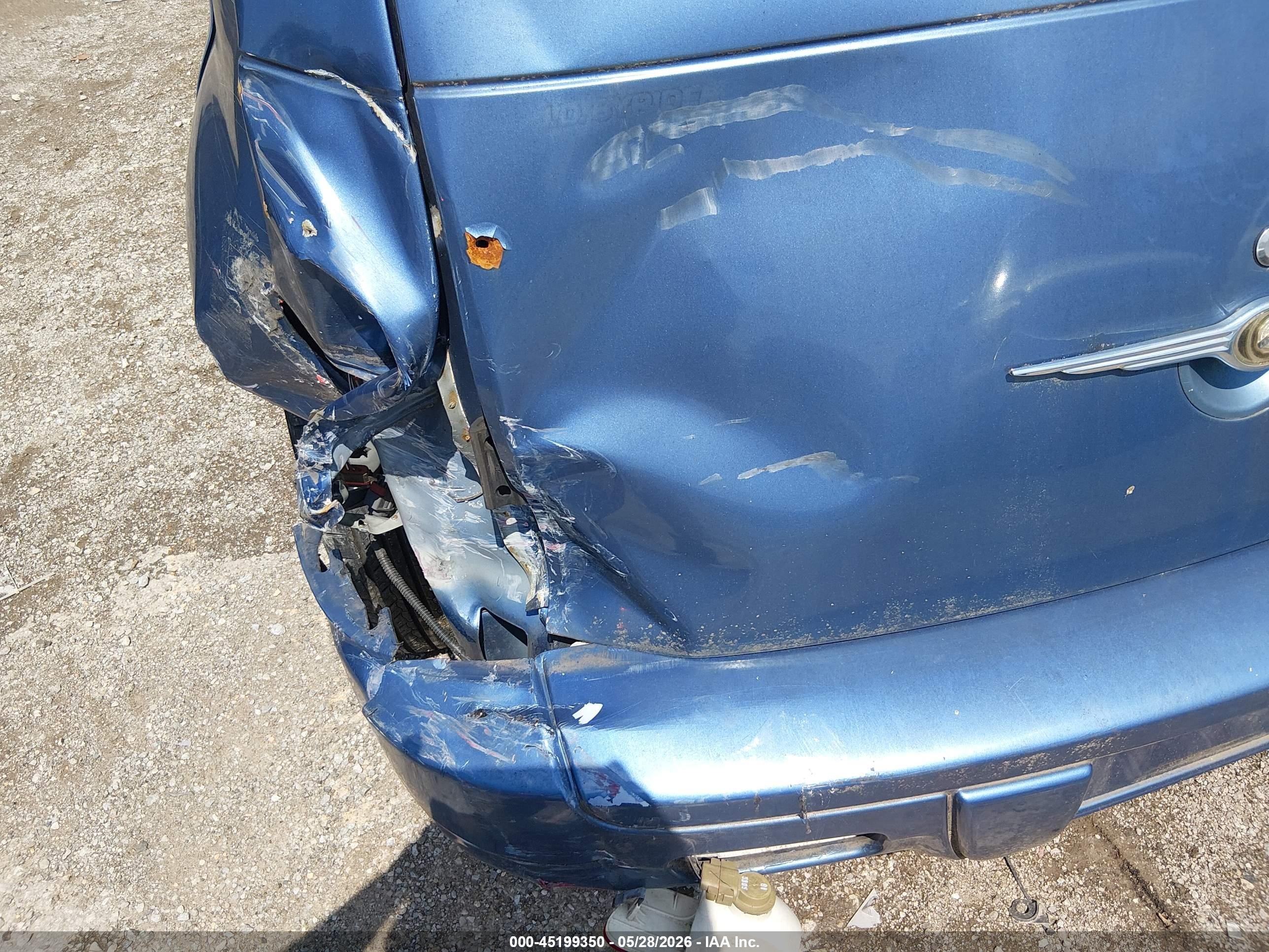 2006 Chrysler Pt Cruiser   Blue vin: 3A4FY48B96T264274