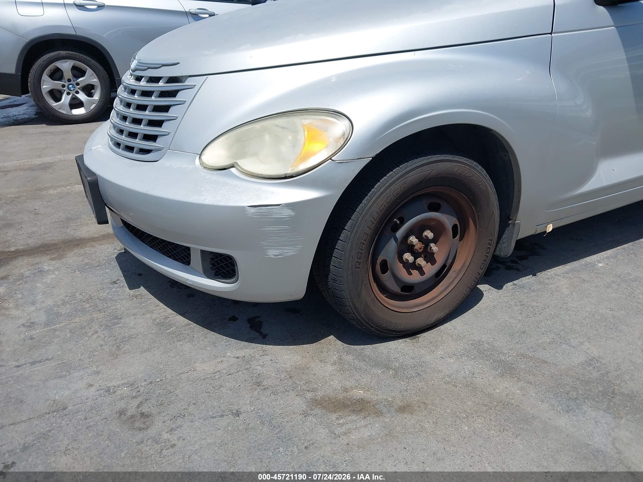 2007 Chrysler Pt Cruiser   Silver vin: 3A4FY48B97T520530