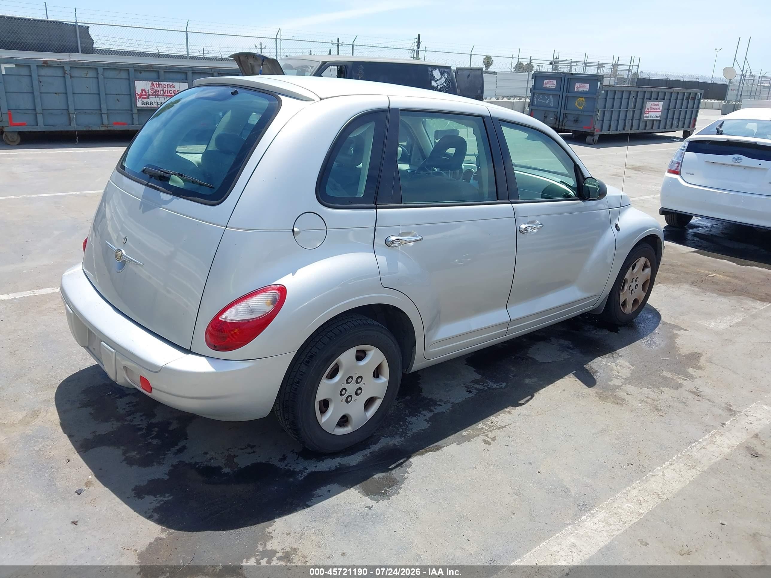 2007 Chrysler Pt Cruiser   Silver vin: 3A4FY48B97T520530
