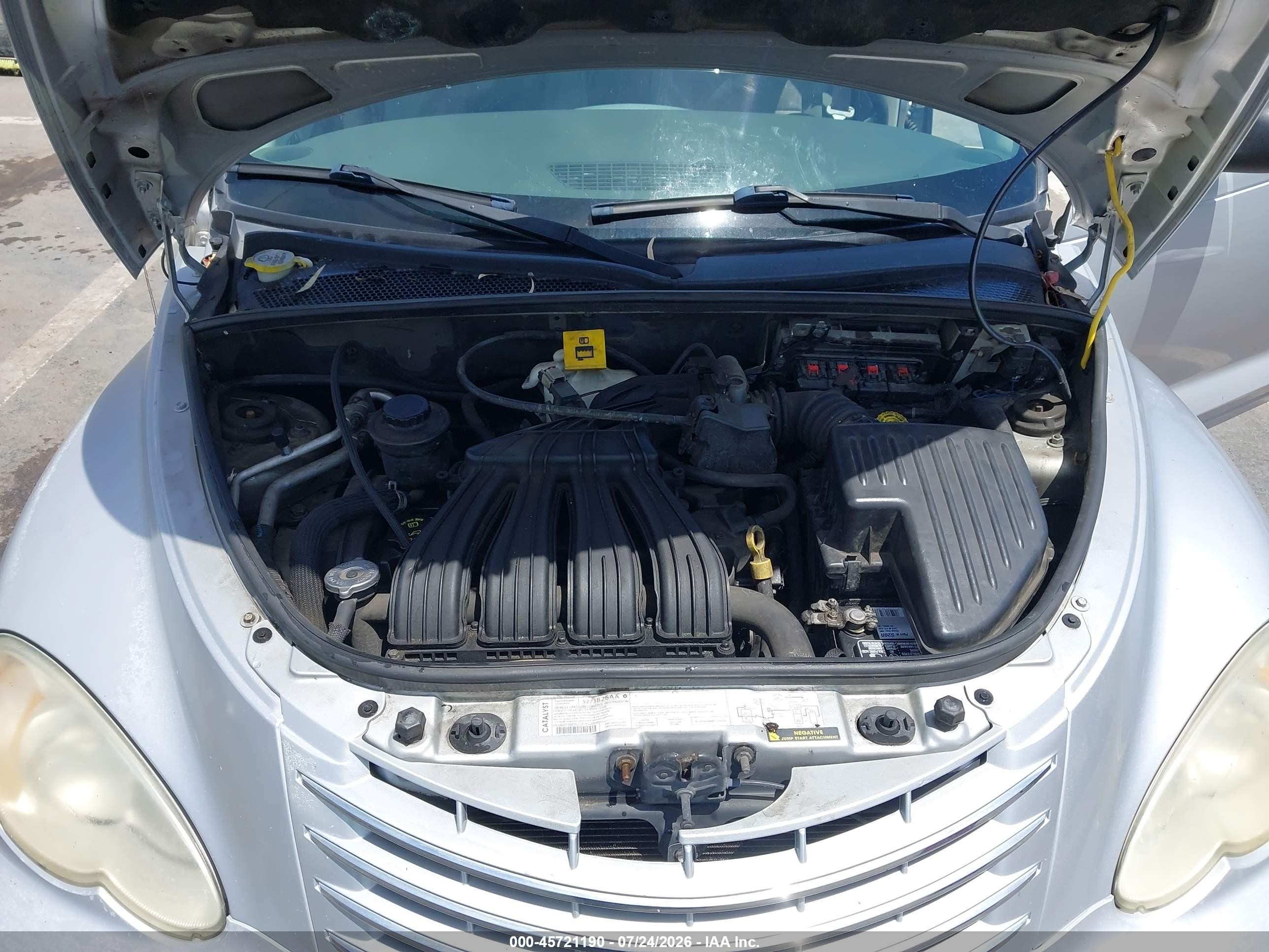 2007 Chrysler Pt Cruiser   Silver vin: 3A4FY48B97T520530