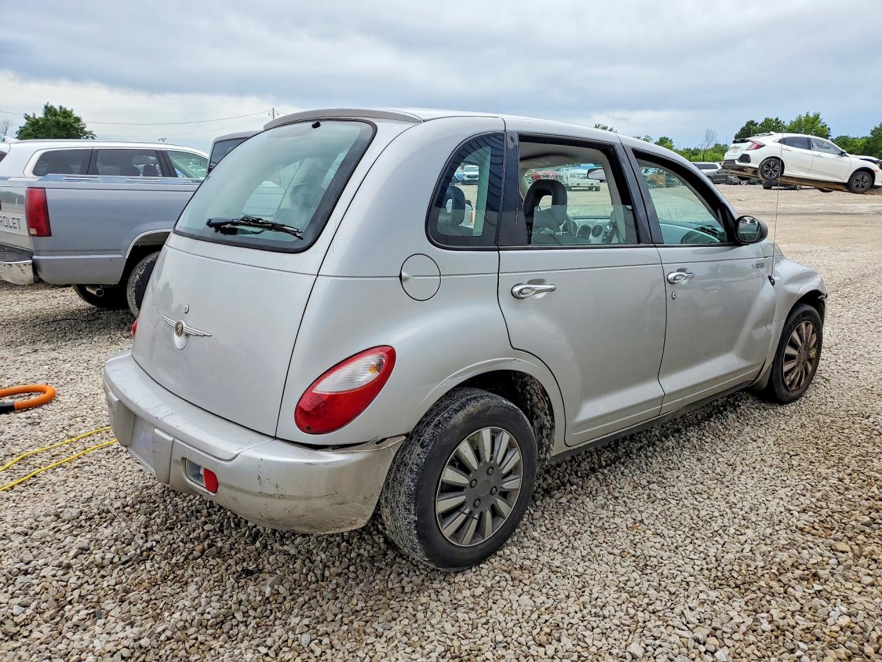2006 Chrysler Pt Cruiser Silver vin: 3A4FY48BX6T215620
