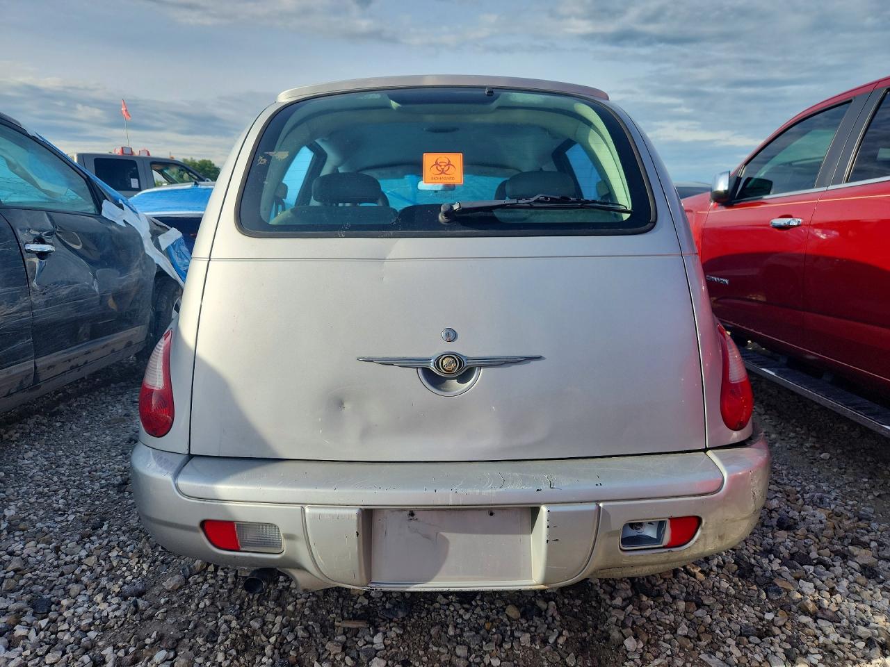 2006 Chrysler Pt Cruiser Silver vin: 3A4FY48BX6T215620