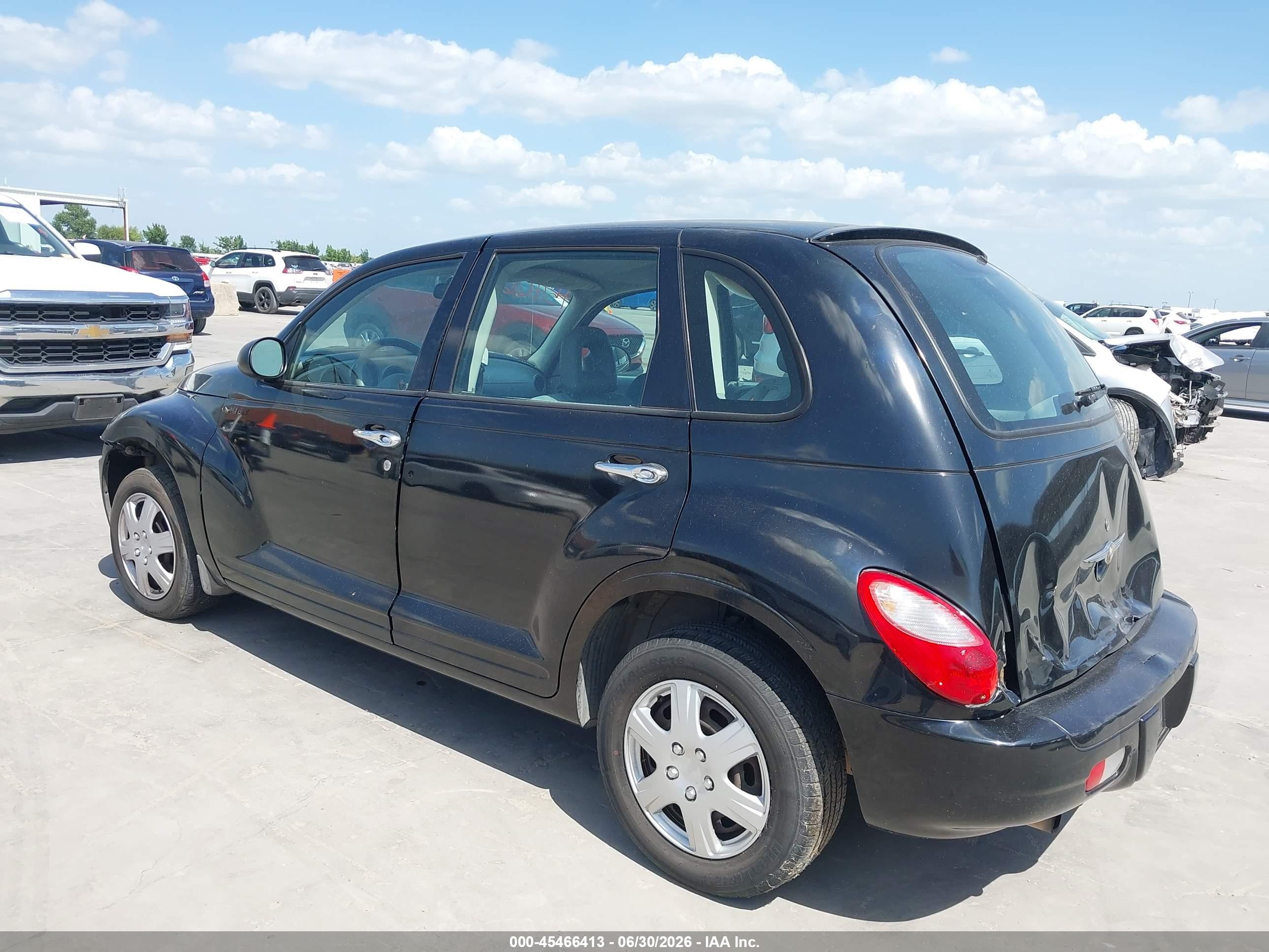 2006 Chrysler Pt Cruiser   Black vin: 3A4FY48BX6T229582