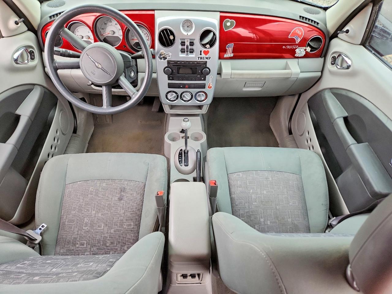 2007 Chrysler Pt Cruiser Red vin: 3A4FY48BX7T519581