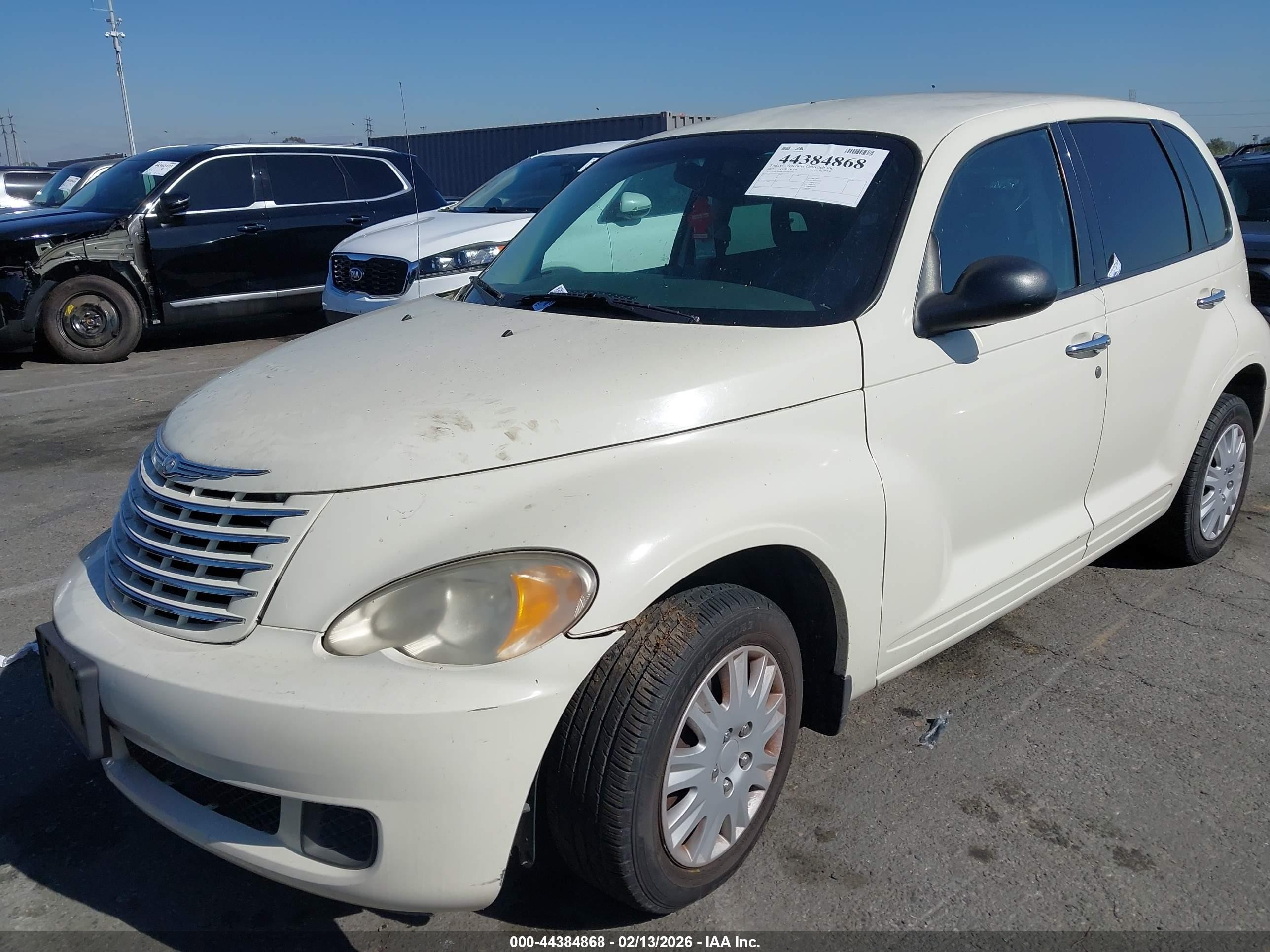 2007 Chrysler Pt Cruiser   White vin: 3A4FY48BX7T631992