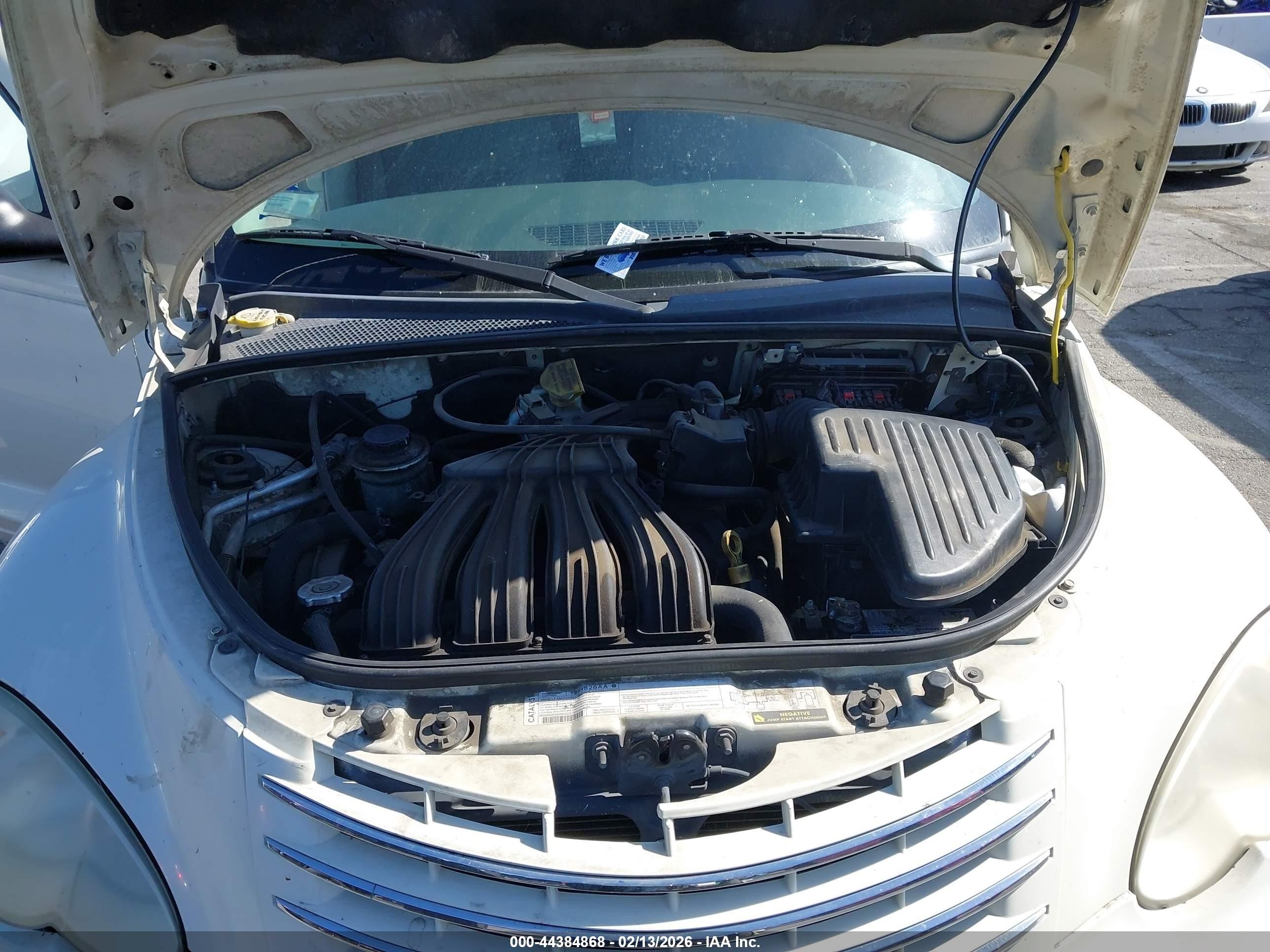 2007 Chrysler Pt Cruiser   White vin: 3A4FY48BX7T631992