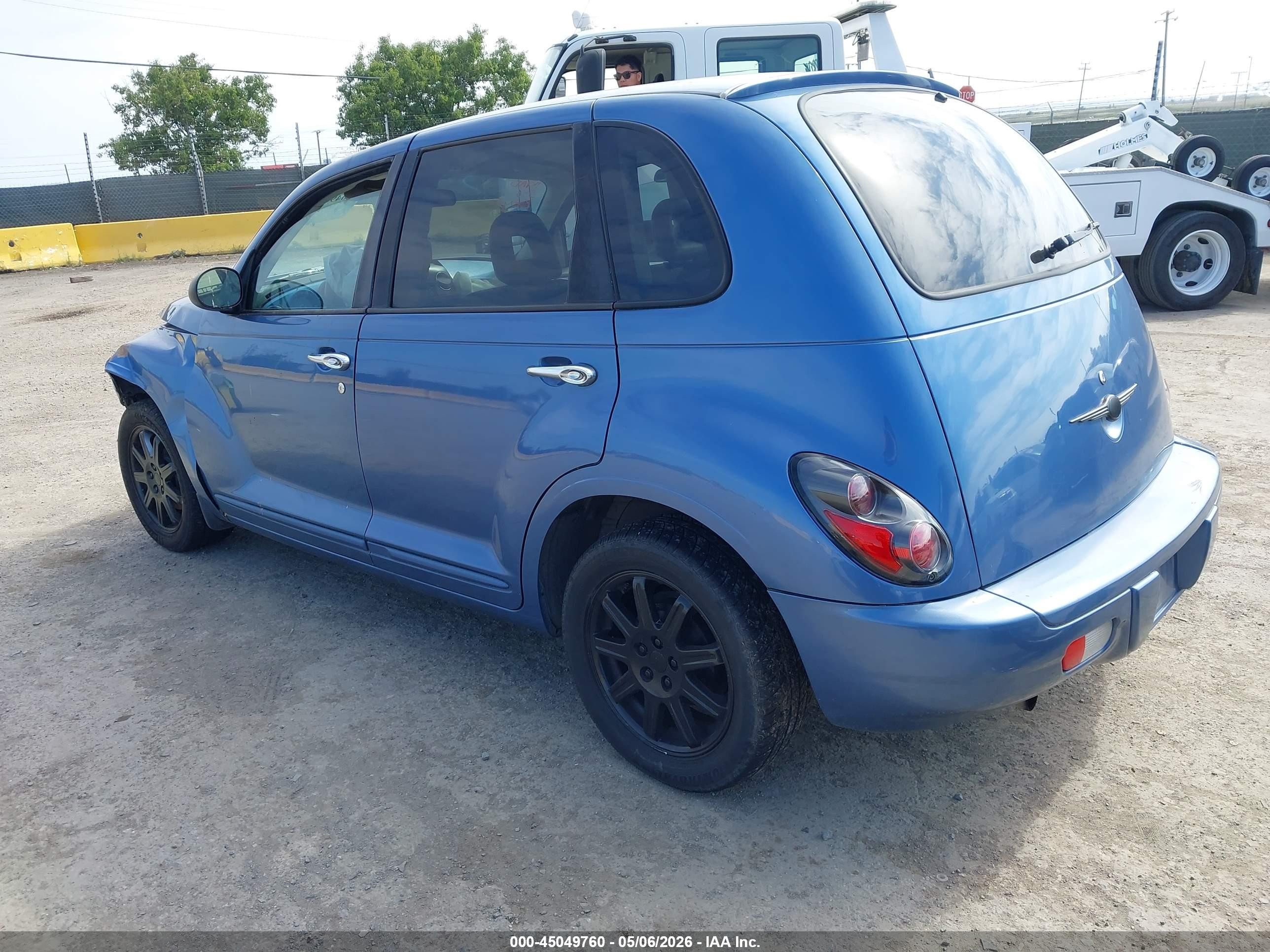 2007 Chrysler Pt Cruiser Touring Blue vin: 3A4FY58B07T500625