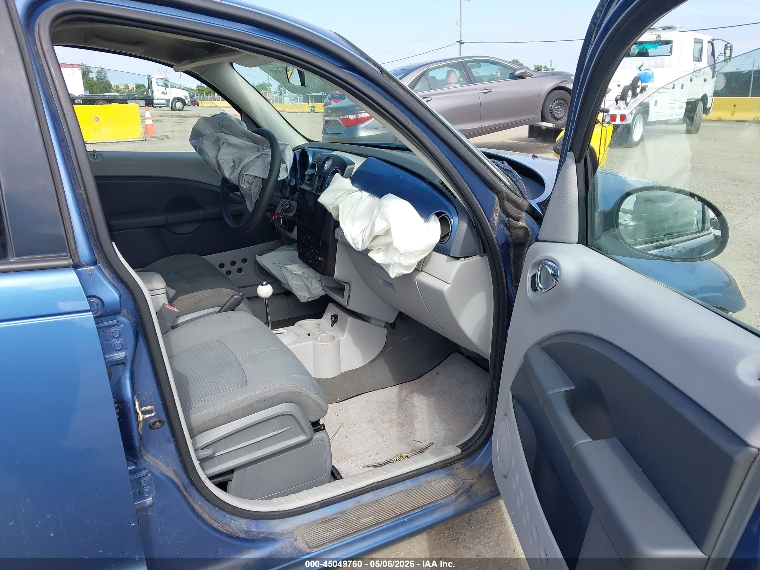 2007 Chrysler Pt Cruiser Touring Blue vin: 3A4FY58B07T500625