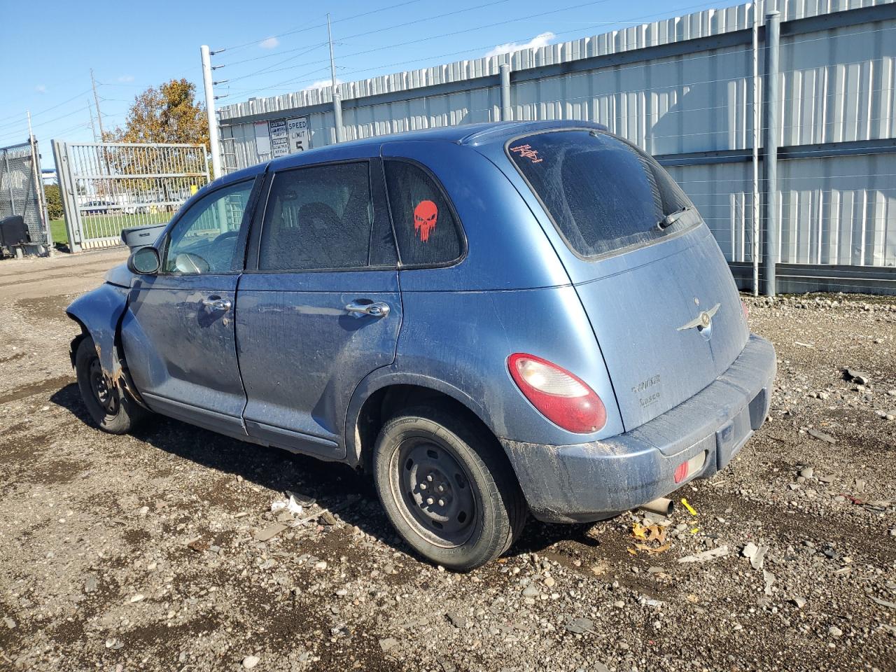 2007 Chrysler Pt Cruiser Touring Синий vin: 3A4FY58B17T505087