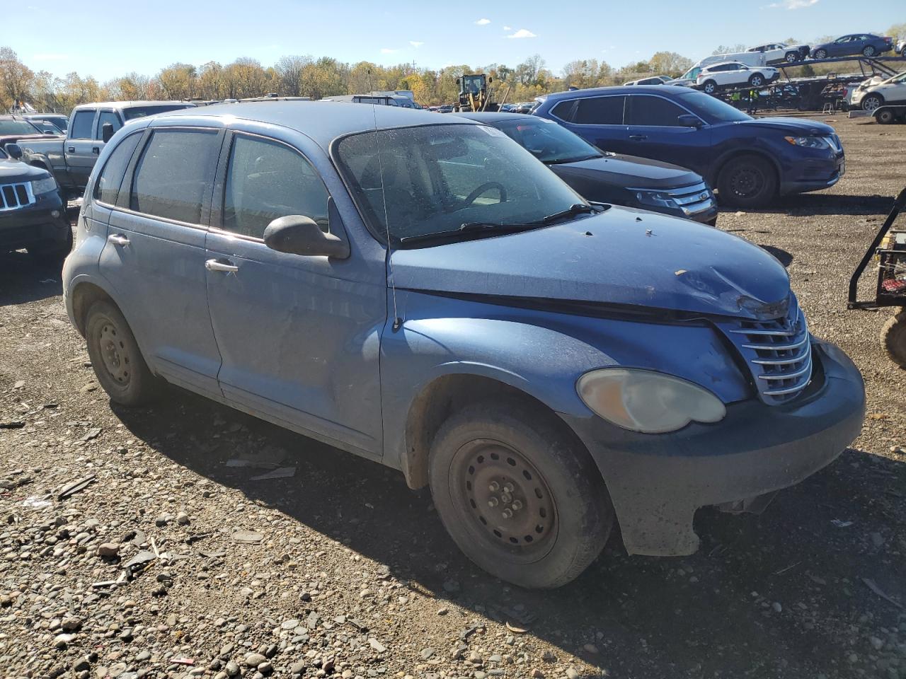 2007 Chrysler Pt Cruiser Touring Синий vin: 3A4FY58B17T505087