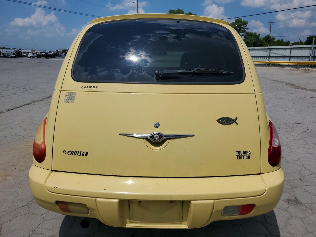 2007 Chrysler Pt Cruiser Touring Yellow vin: 3A4FY58B27T571017