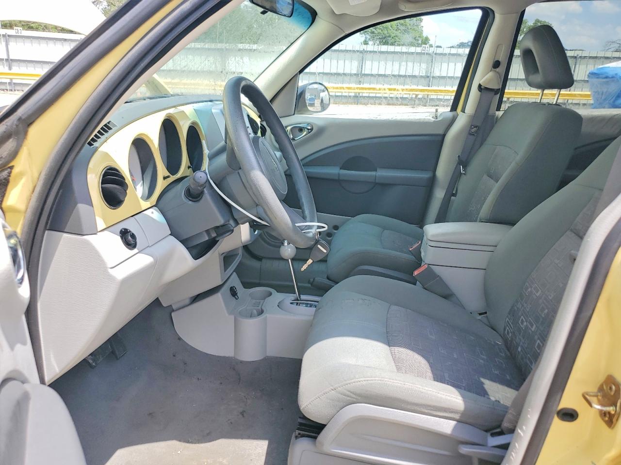 2007 Chrysler Pt Cruiser Touring Yellow vin: 3A4FY58B27T571017
