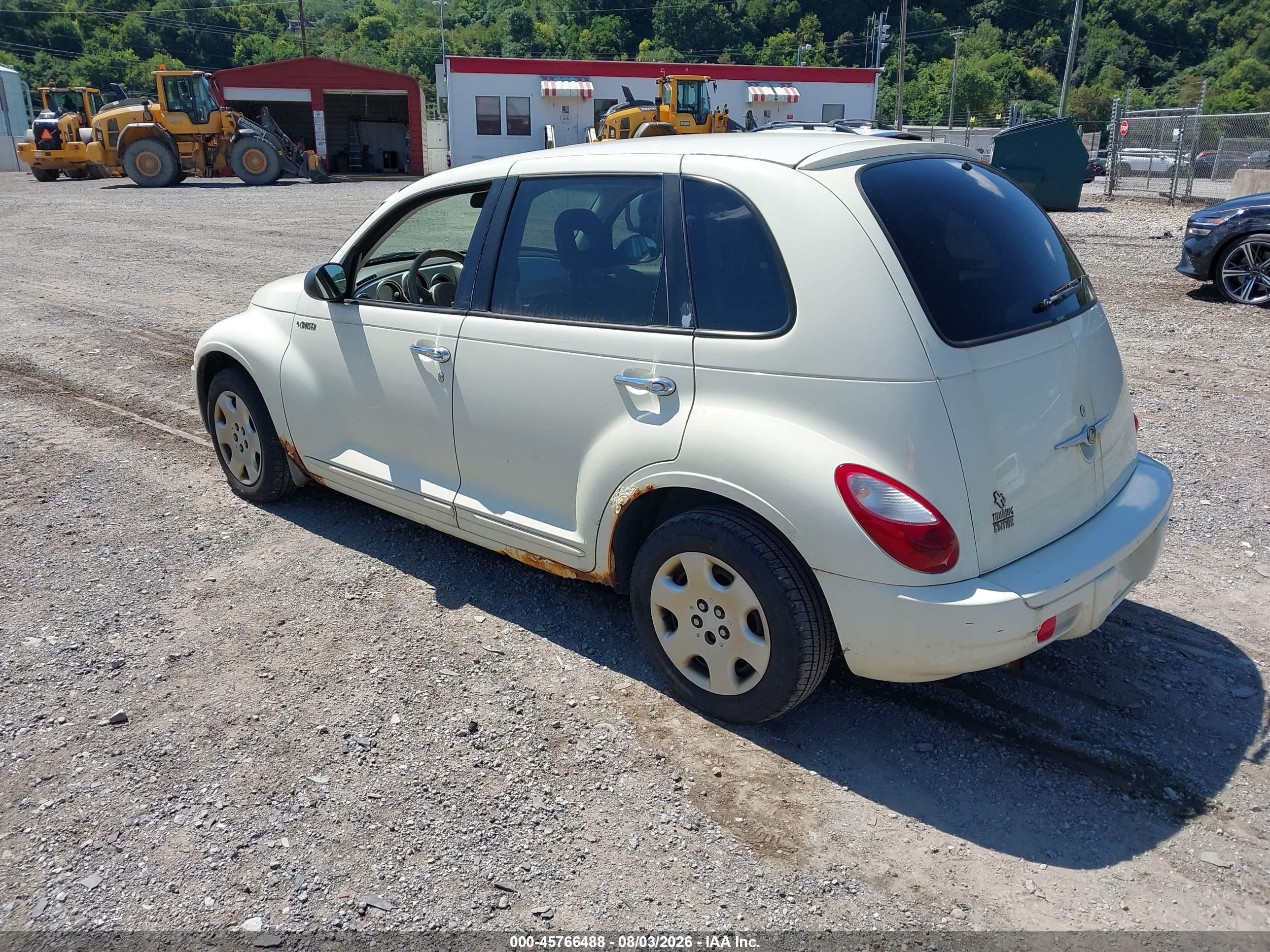 2006 Chrysler Pt Cruiser Touring White vin: 3A4FY58B36T221295
