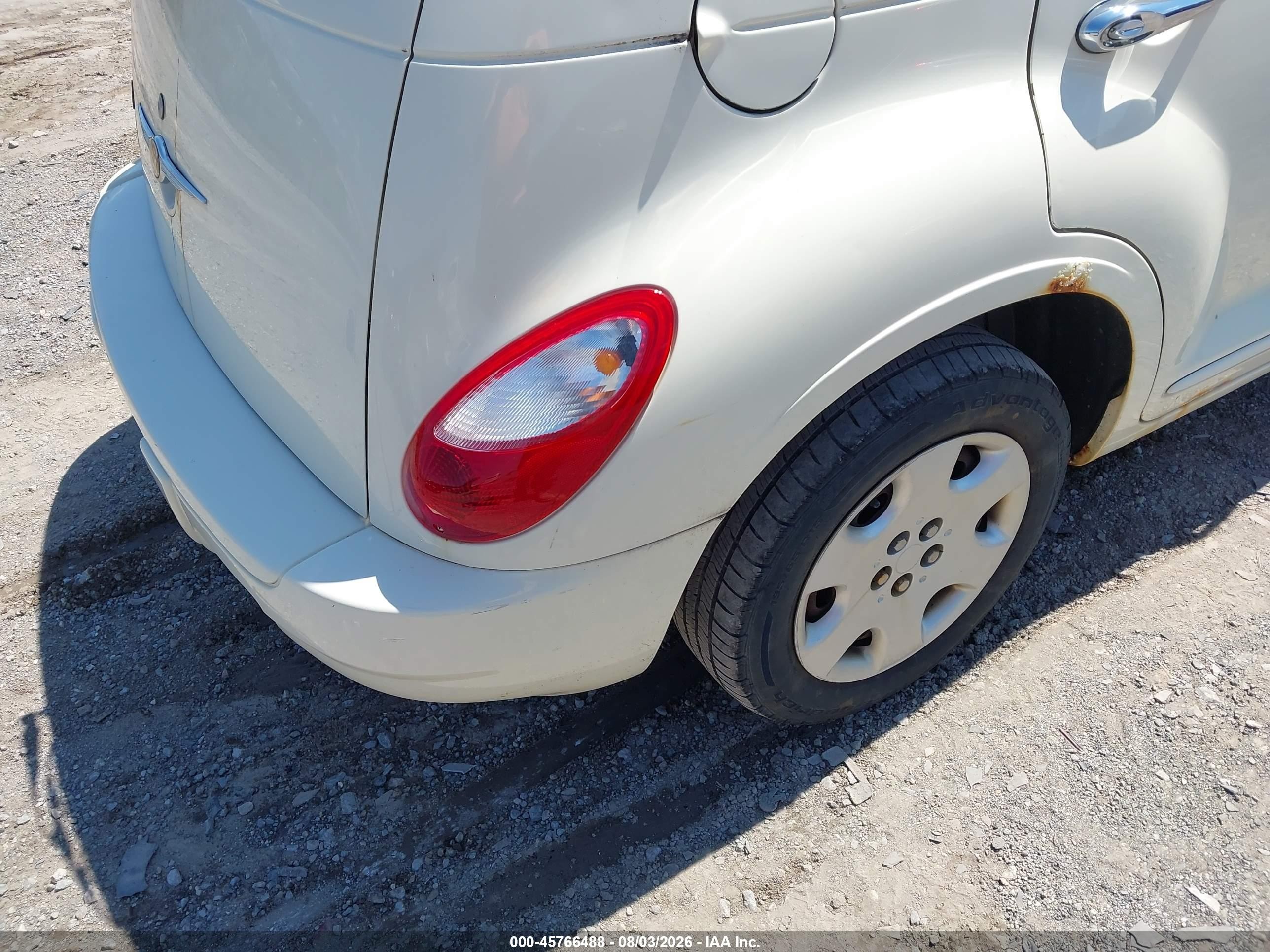 2006 Chrysler Pt Cruiser Touring White vin: 3A4FY58B36T221295