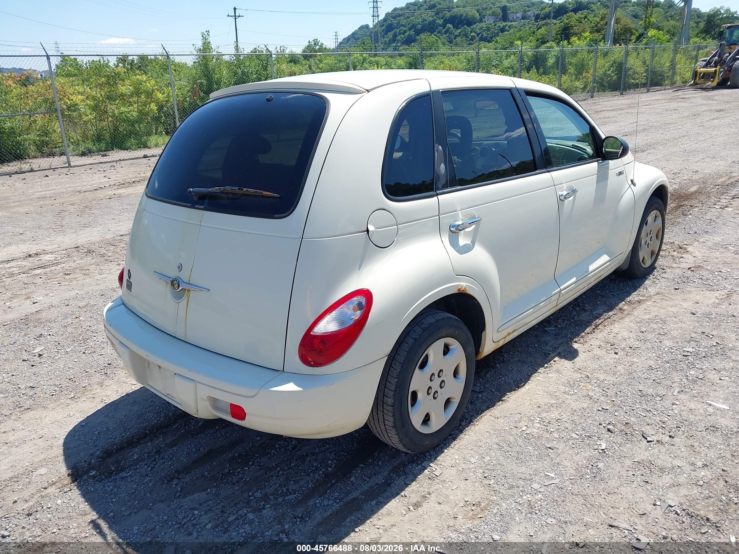 2006 Chrysler Pt Cruiser Touring White vin: 3A4FY58B36T221295