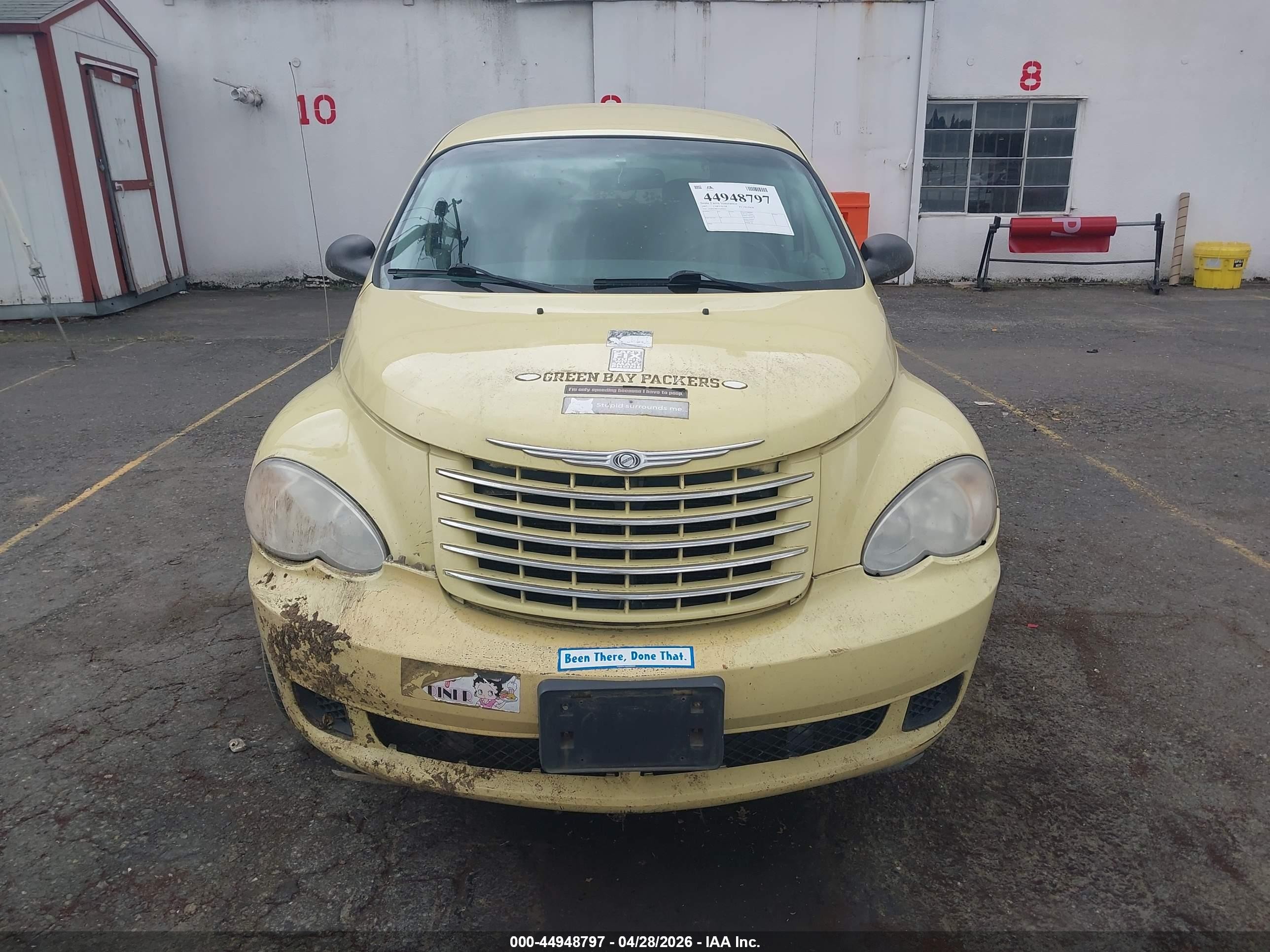 2007 Chrysler Pt Cruiser Touring Yellow vin: 3A4FY58B37T604011