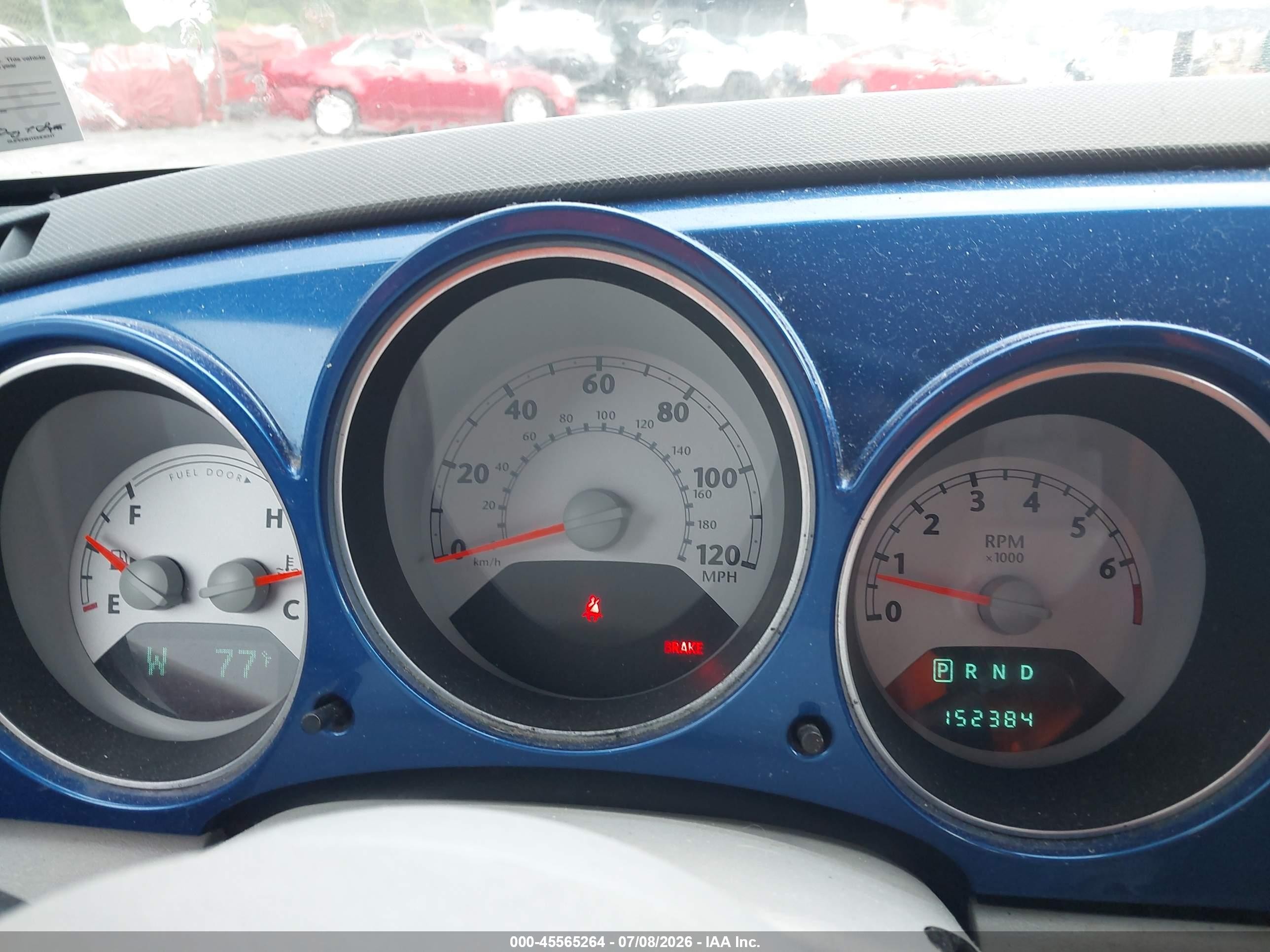 2006 Chrysler Pt Cruiser Touring Blue vin: 3A4FY58B56T202392
