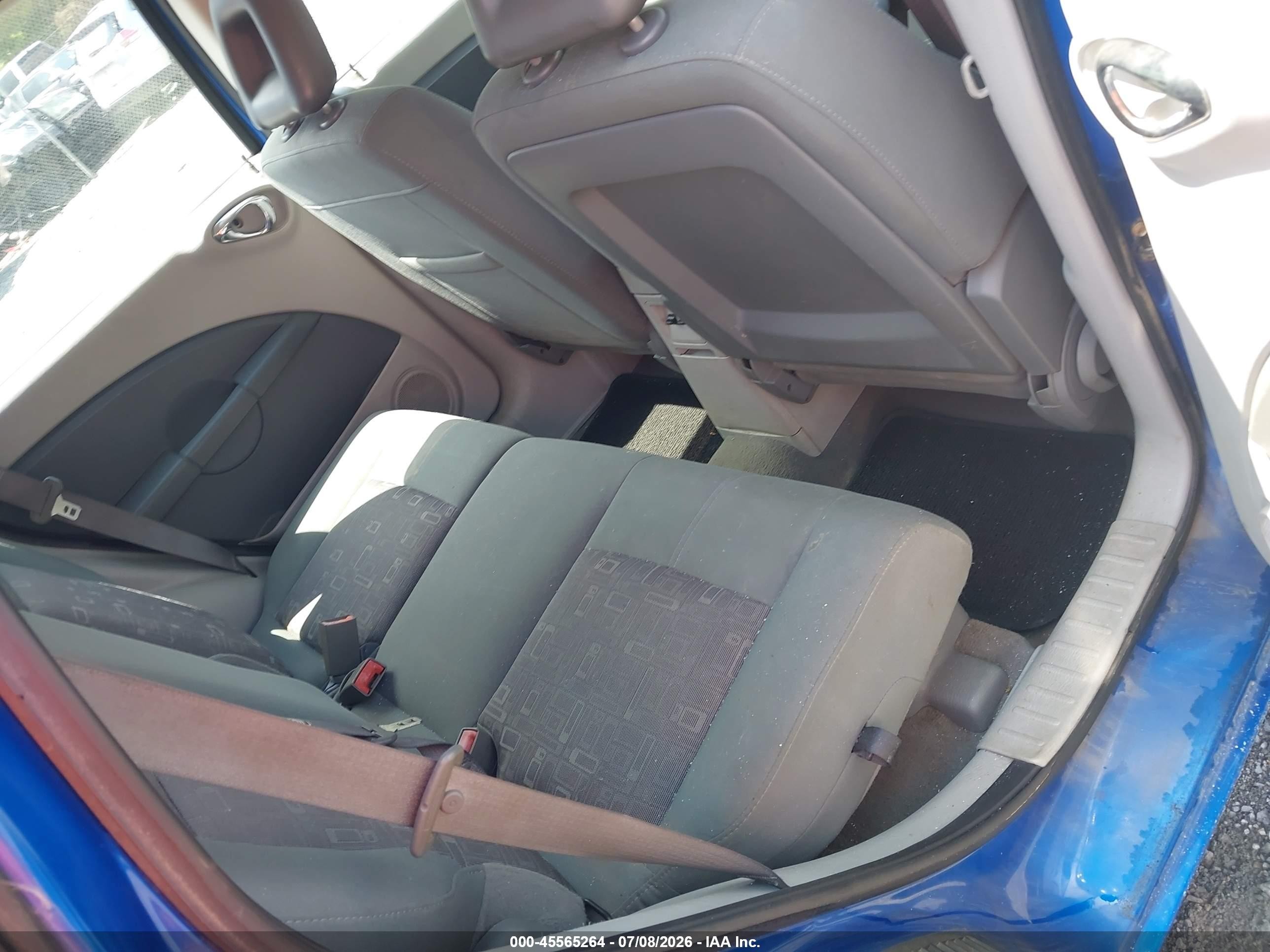 2006 Chrysler Pt Cruiser Touring Blue vin: 3A4FY58B56T202392