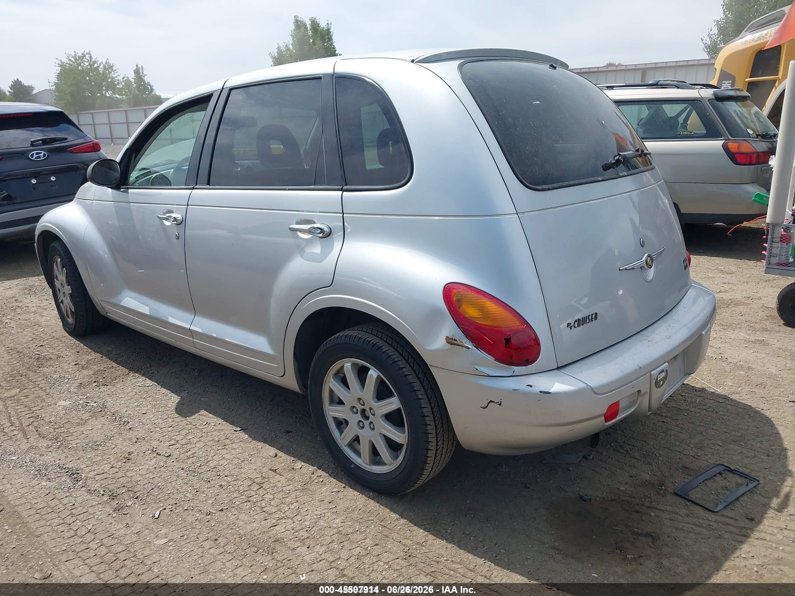 2007 Chrysler Pt Cruiser Touring Серебряный vin: 3A4FY58B57T609405