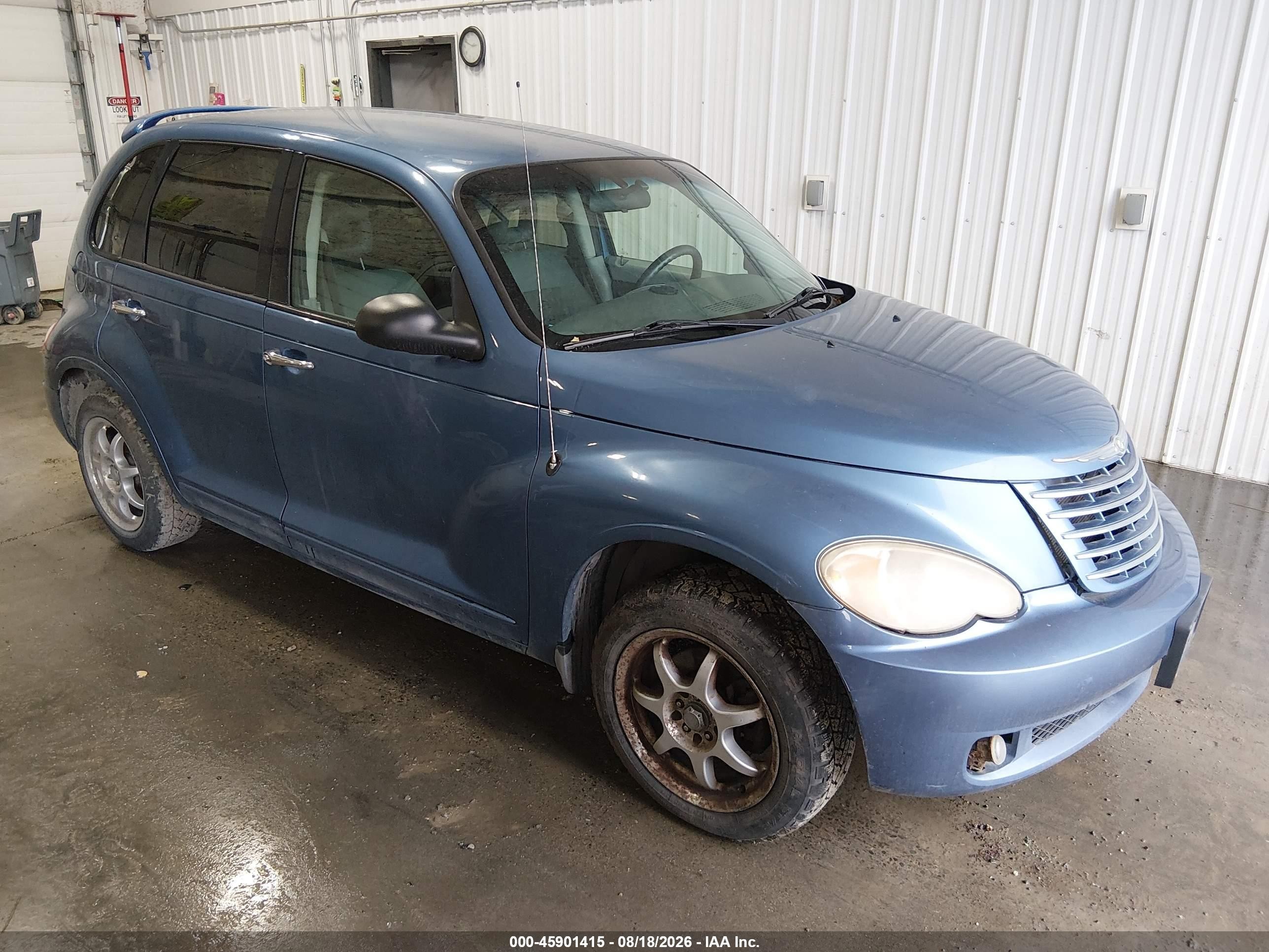 2007 Chrysler Pt Cruiser Touring Blue vin: 3A4FY58B67T503531