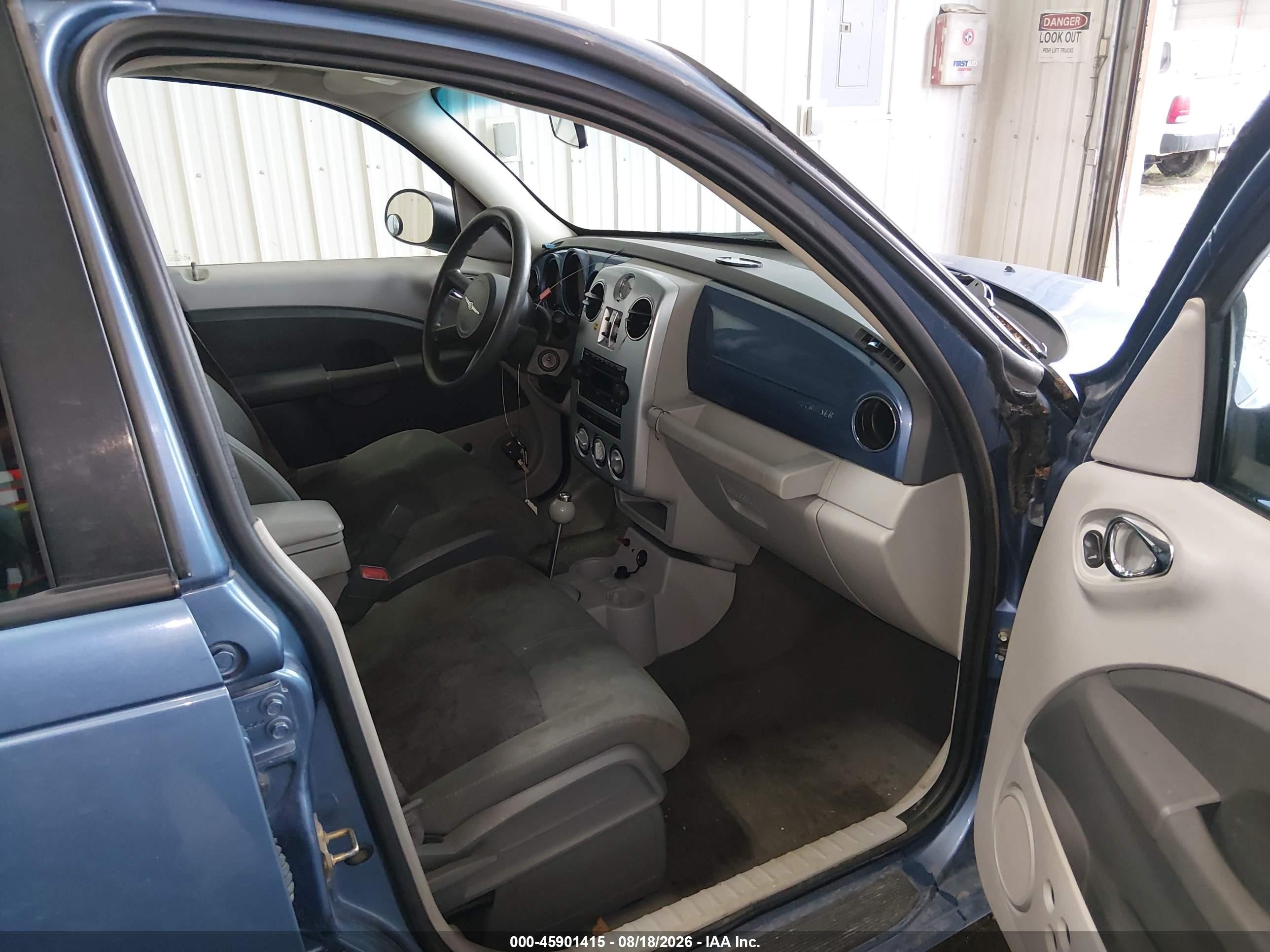 2007 Chrysler Pt Cruiser Touring Blue vin: 3A4FY58B67T503531
