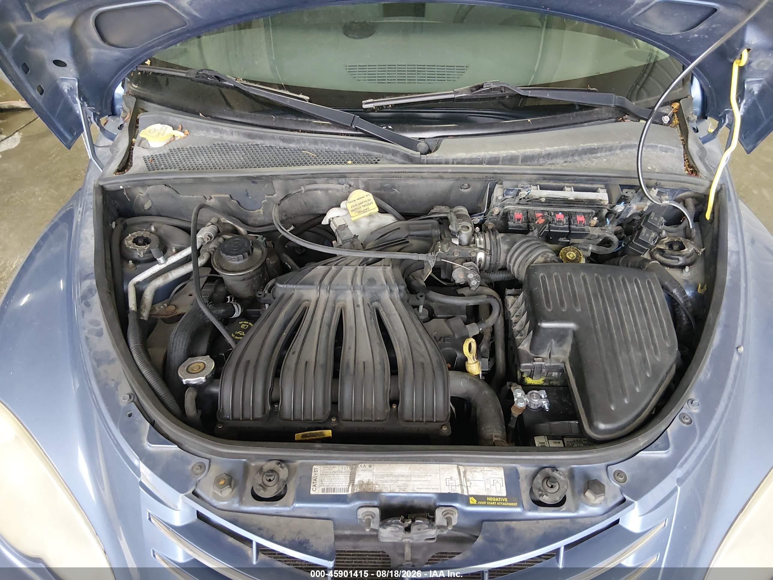 2007 Chrysler Pt Cruiser Touring Blue vin: 3A4FY58B67T503531