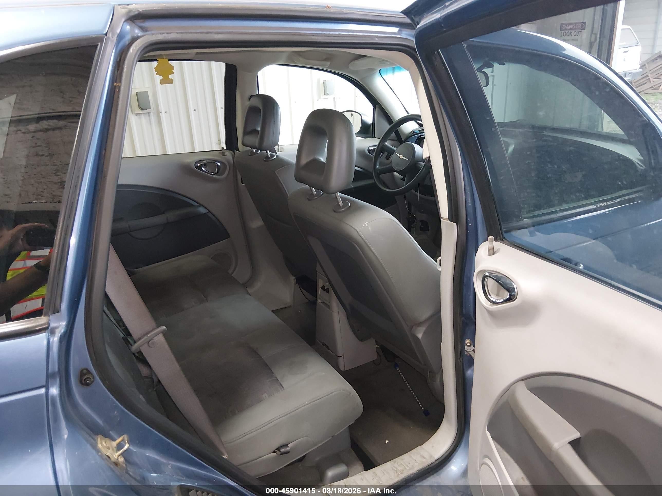 2007 Chrysler Pt Cruiser Touring Blue vin: 3A4FY58B67T503531