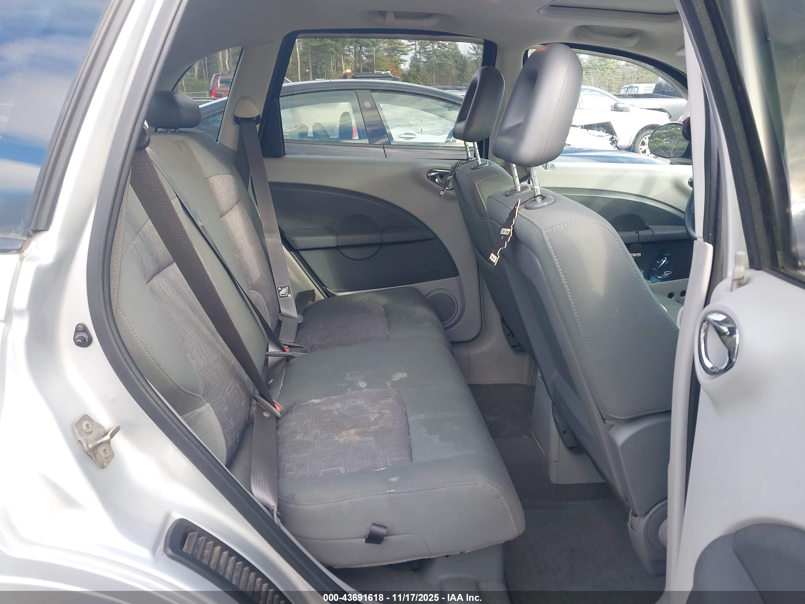 2007 Chrysler Pt Cruiser Touring Серебряный vin: 3A4FY58B67T566578