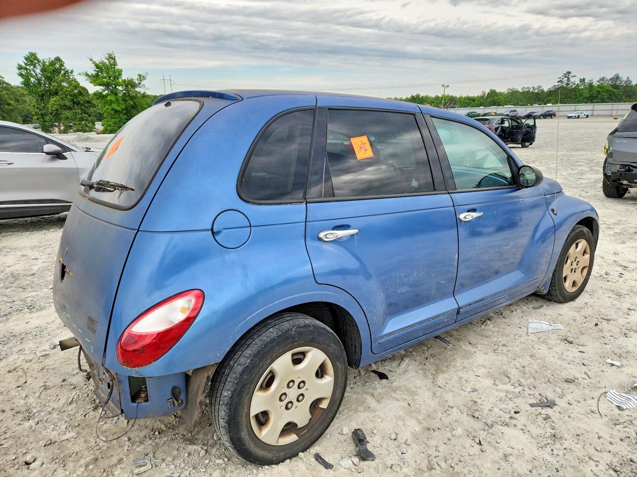 2007 Chrysler Pt Cruiser Touring Blue vin: 3A4FY58B67T577189