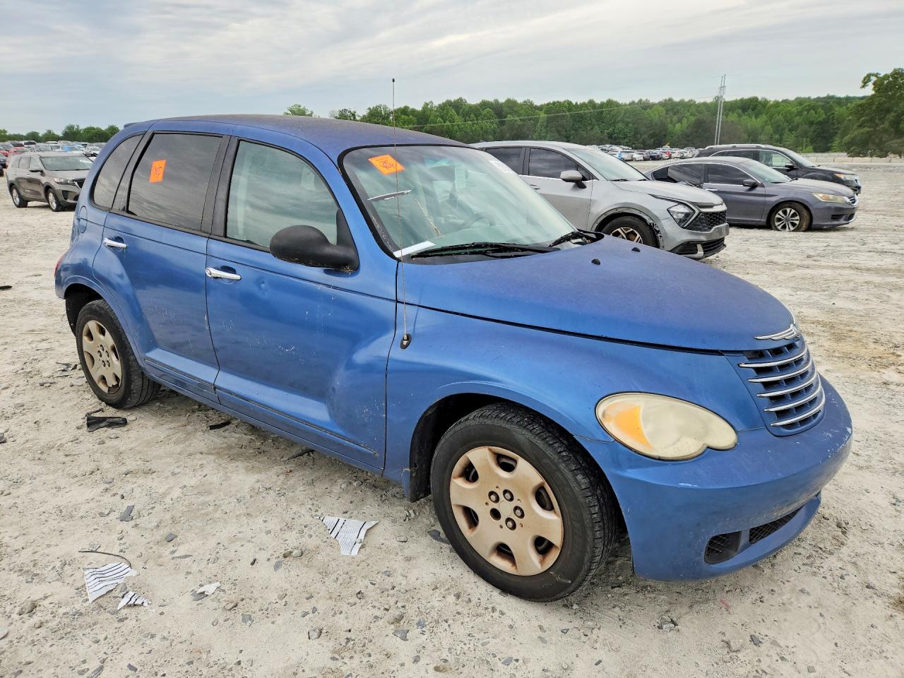 2007 Chrysler Pt Cruiser Touring Blue vin: 3A4FY58B67T577189